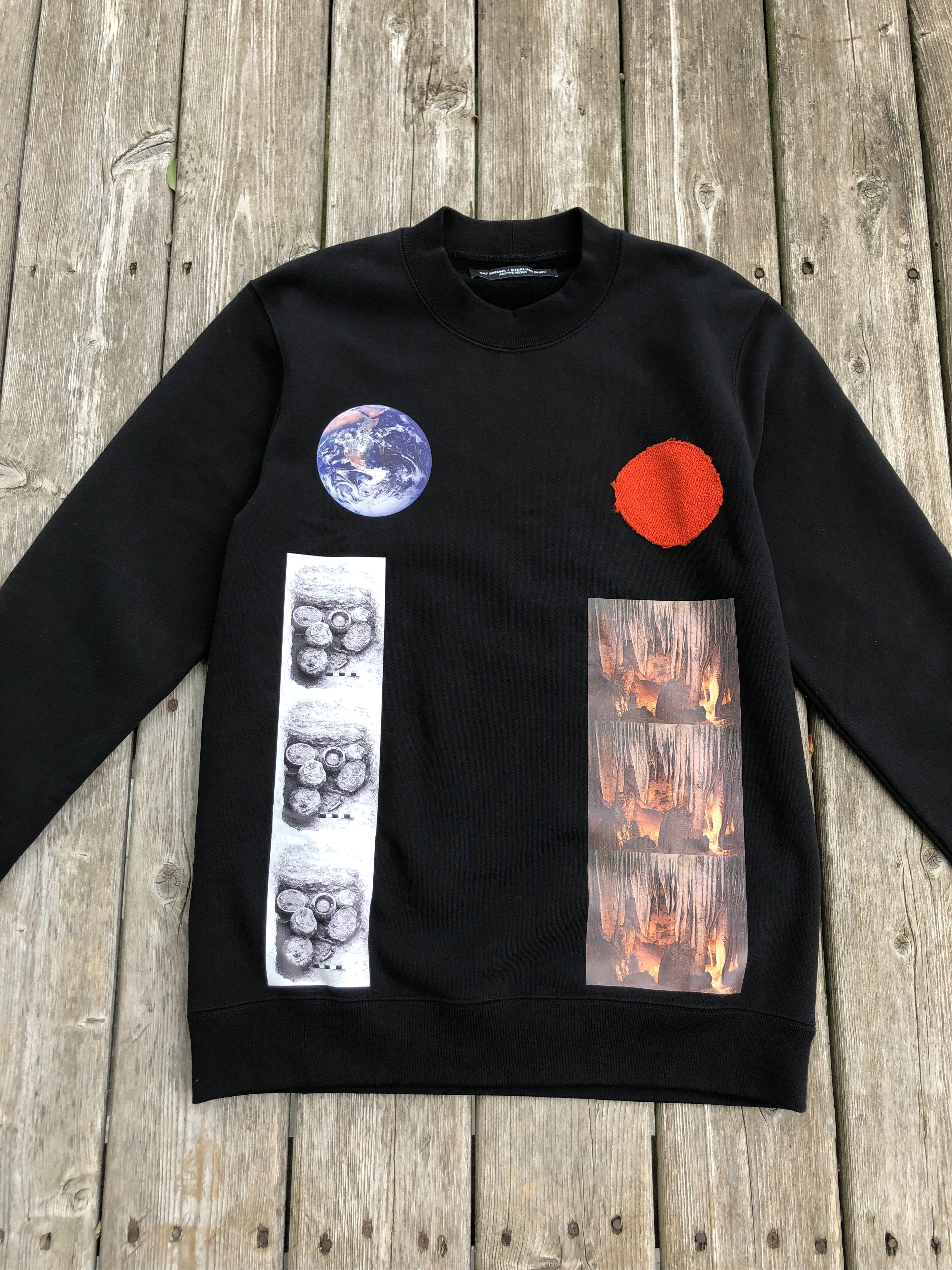 Raf Simons × Sterling Ruby Raf Simons Redux Sterling Ruby Patches Crewneck Sweatshirt Size US M / EU 48-50 / 2 - 2 Thumbnail