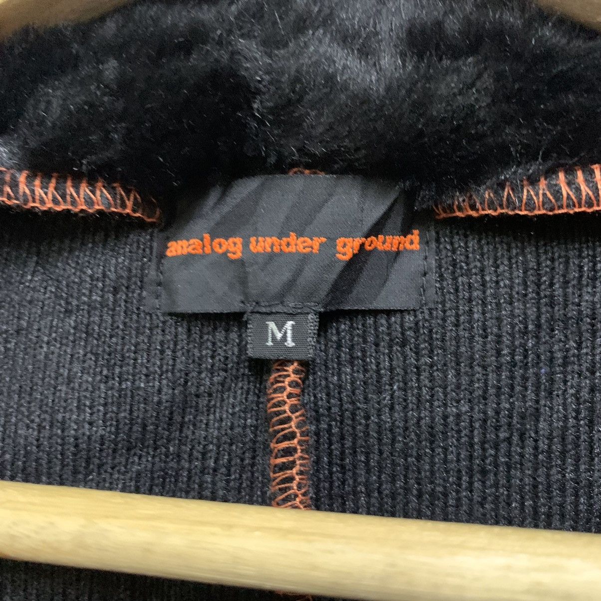 Analog 🇯🇵Analog Under Ground Polyester Faux Fur Jacket Size M / US 6-8 / IT 42-44 - 10 Thumbnail