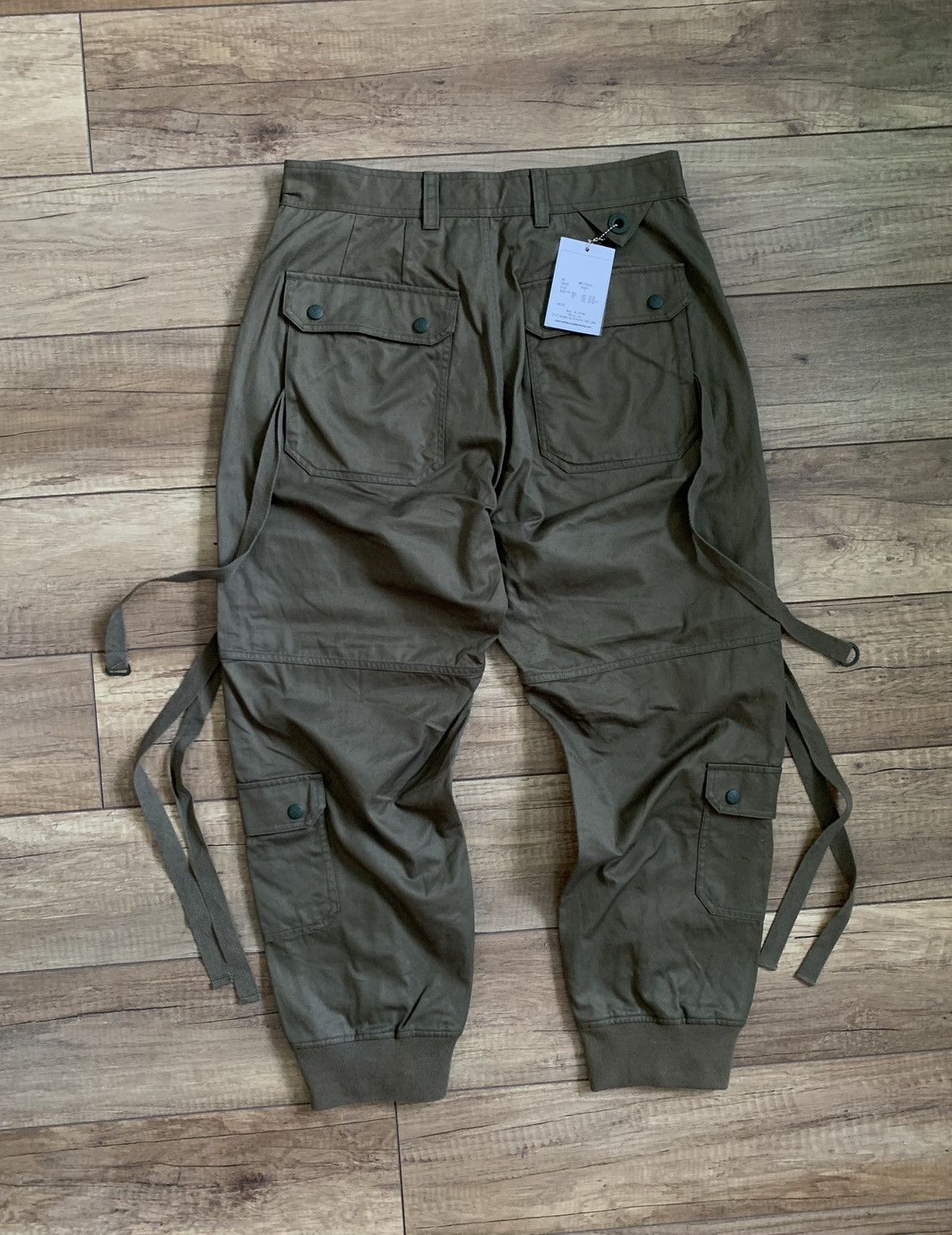Japanese Brand White Mountaineering Cargo Bondage Tactical Pants Size US 32 / EU 48 - 8 Thumbnail