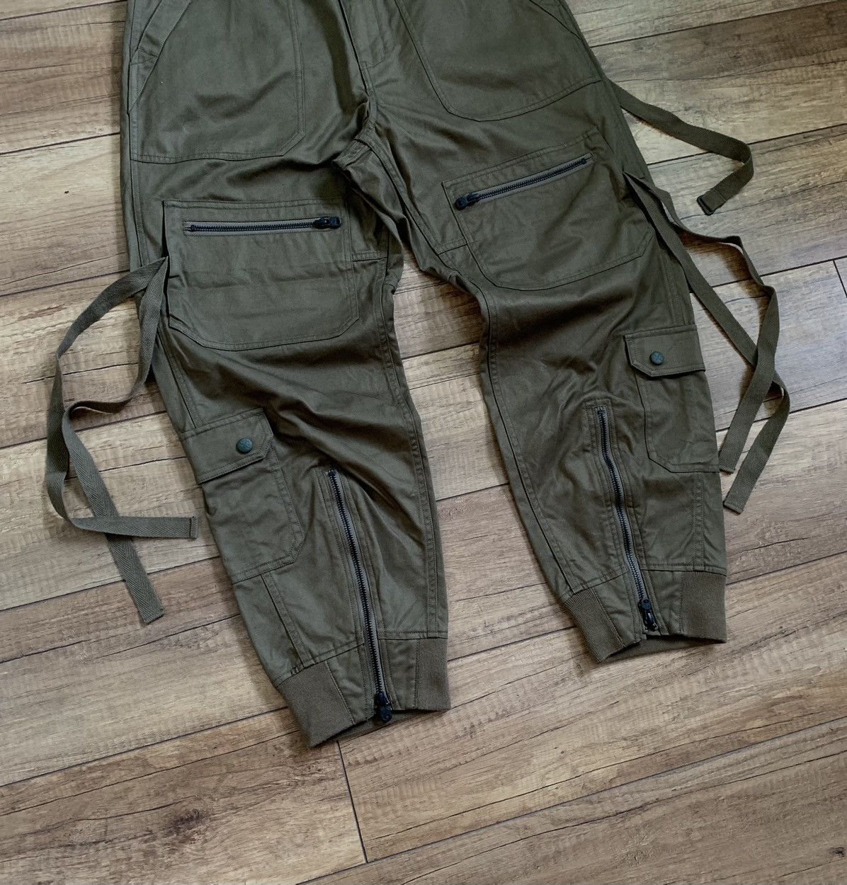 Japanese Brand White Mountaineering Cargo Bondage Tactical Pants Size US 32 / EU 48 - 7 Thumbnail