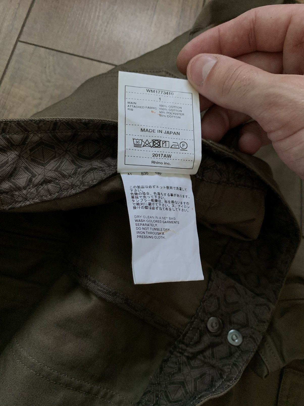 Japanese Brand White Mountaineering Cargo Bondage Tactical Pants Size US 32 / EU 48 - 13 Thumbnail