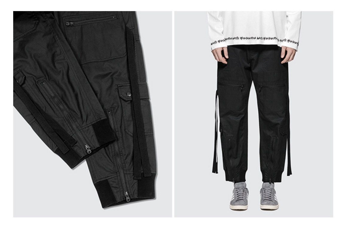 Japanese Brand White Mountaineering Cargo Bondage Tactical Pants Size US 32 / EU 48 - 3 Thumbnail