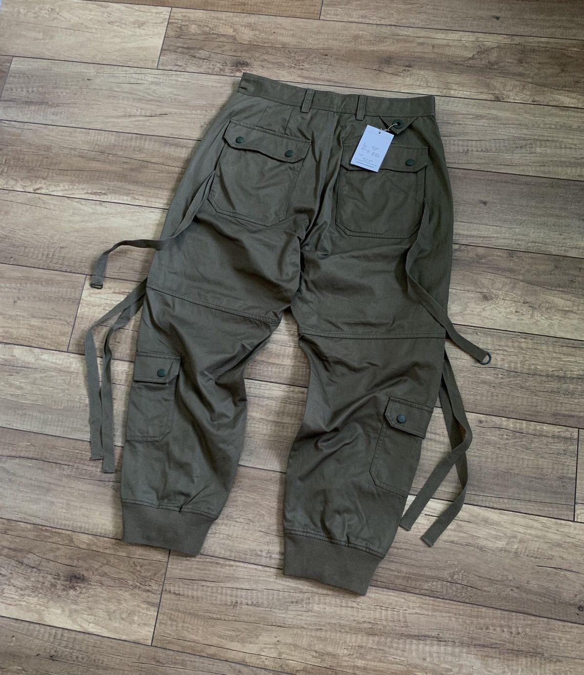 Japanese Brand White Mountaineering Cargo Bondage Tactical Pants Size US 32 / EU 48 - 2 Thumbnail