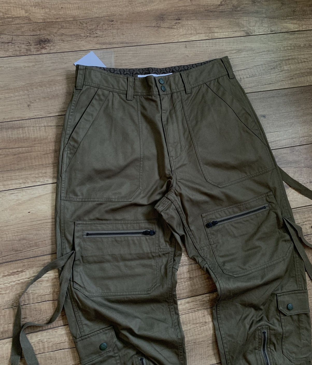 Japanese Brand White Mountaineering Cargo Bondage Tactical Pants Size US 32 / EU 48 - 6 Thumbnail