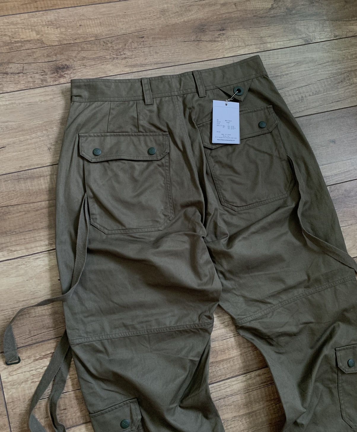Japanese Brand White Mountaineering Cargo Bondage Tactical Pants Size US 32 / EU 48 - 9 Thumbnail