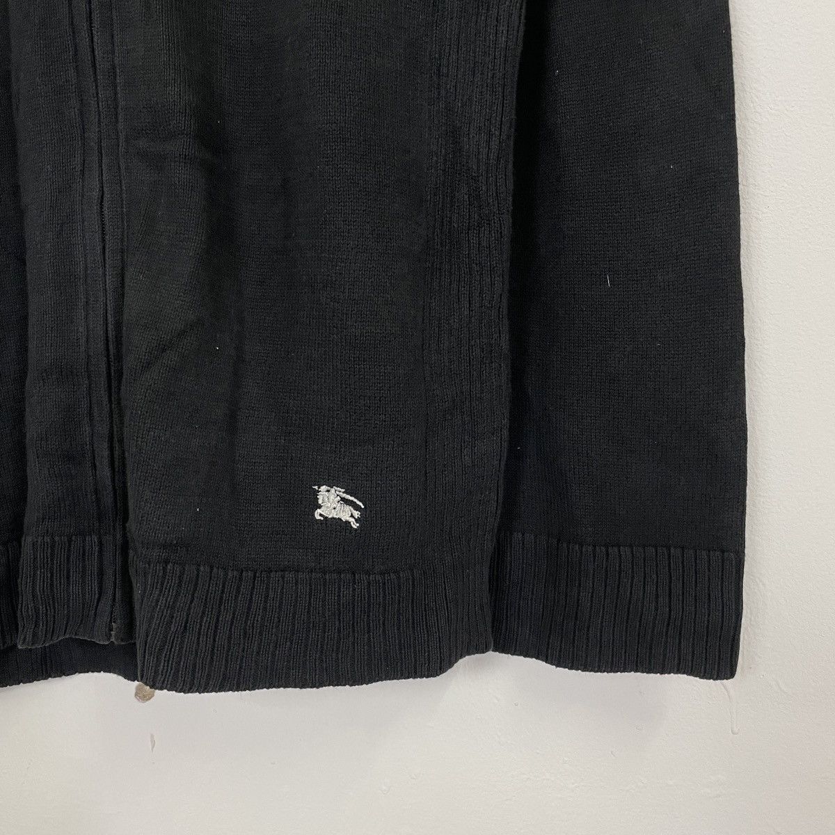 Burberry Vintage Burberry Embroidery Small Logo Sweater Size US M / EU 48-50 / 2 - 2 Thumbnail