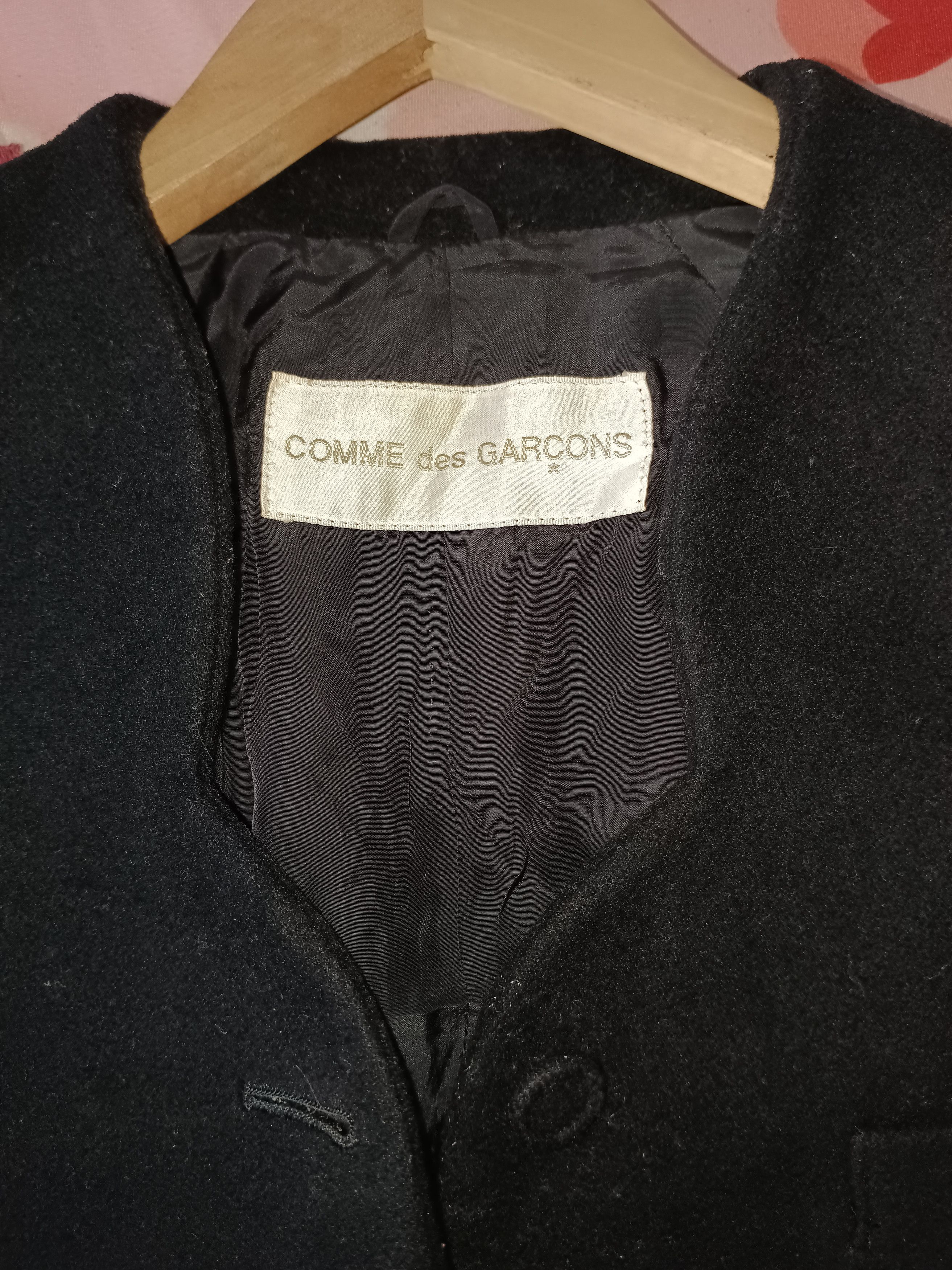 Comme des Garcons × Japanese Brand Comme Des Garcons Wool Jacket Coat Size US M / EU 48-50 / 2 - 7 Thumbnail
