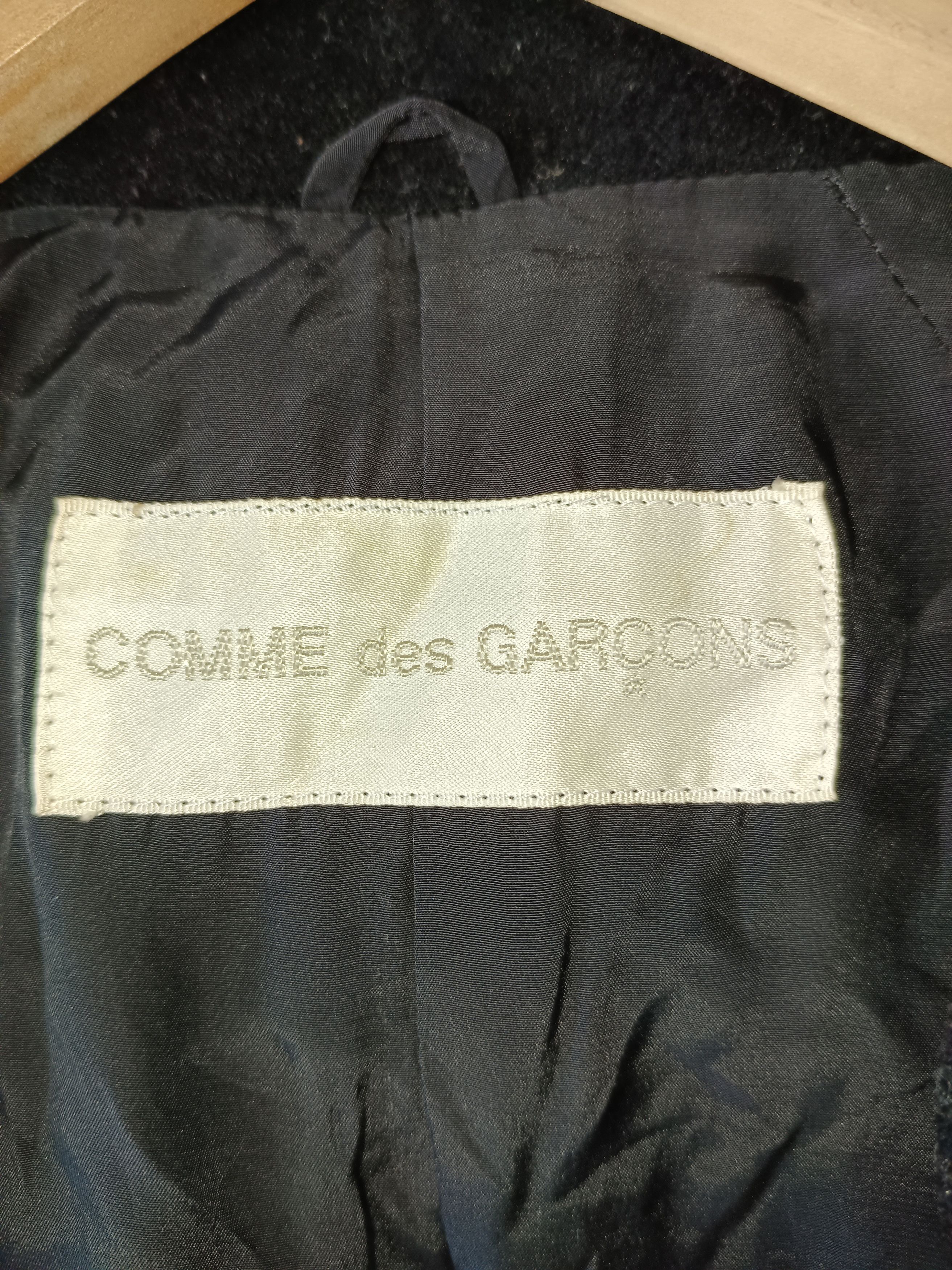 Comme des Garcons × Japanese Brand Comme Des Garcons Wool Jacket Coat Size US M / EU 48-50 / 2 - 8 Thumbnail