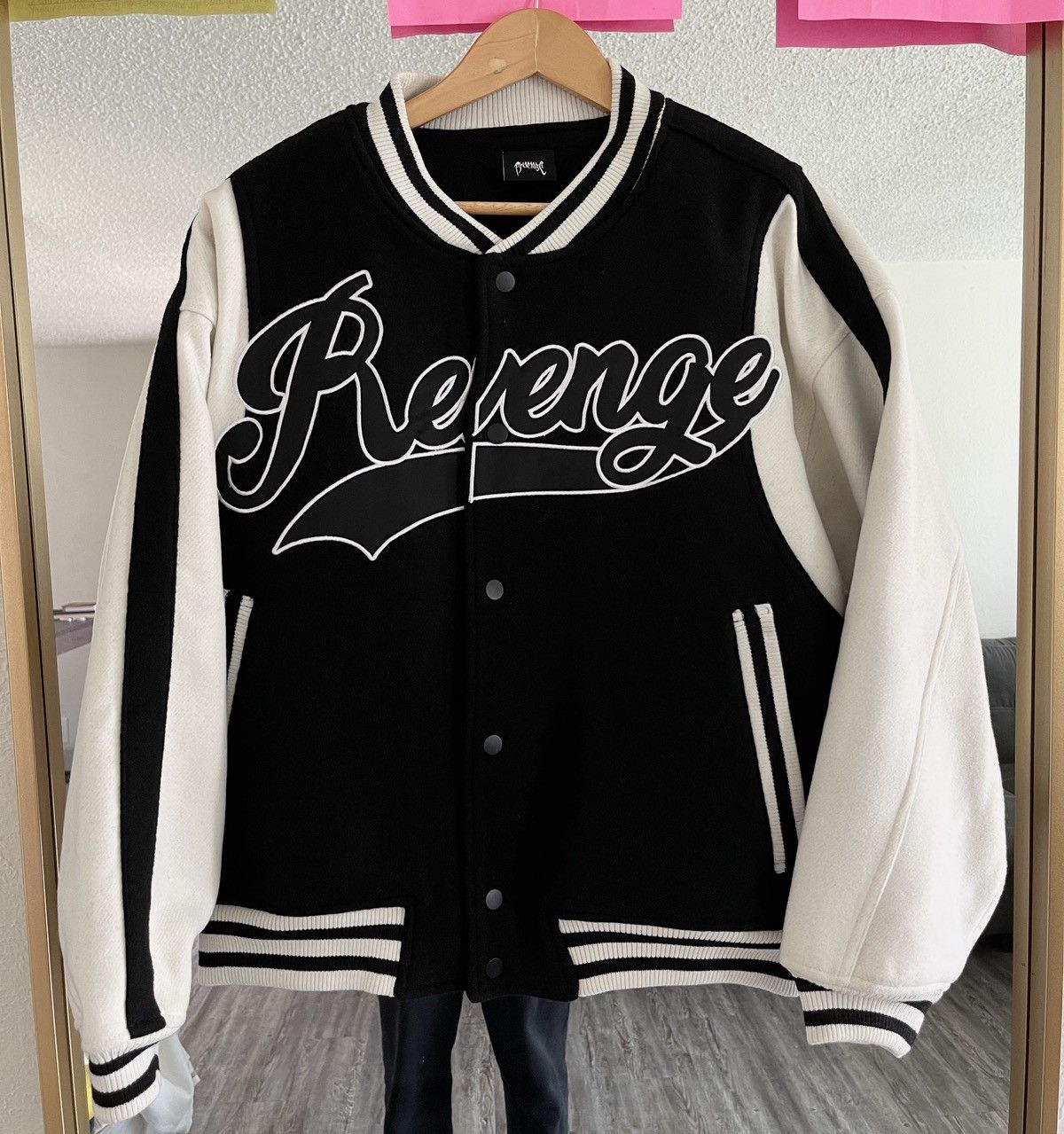 Revenge hotsell Letterman Jacket size Large