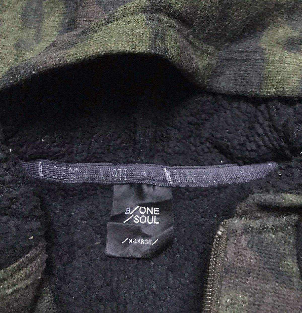Vintage Duck dude camo zipper Hoodie Size US XL / EU 56 / 4 - 4 Thumbnail