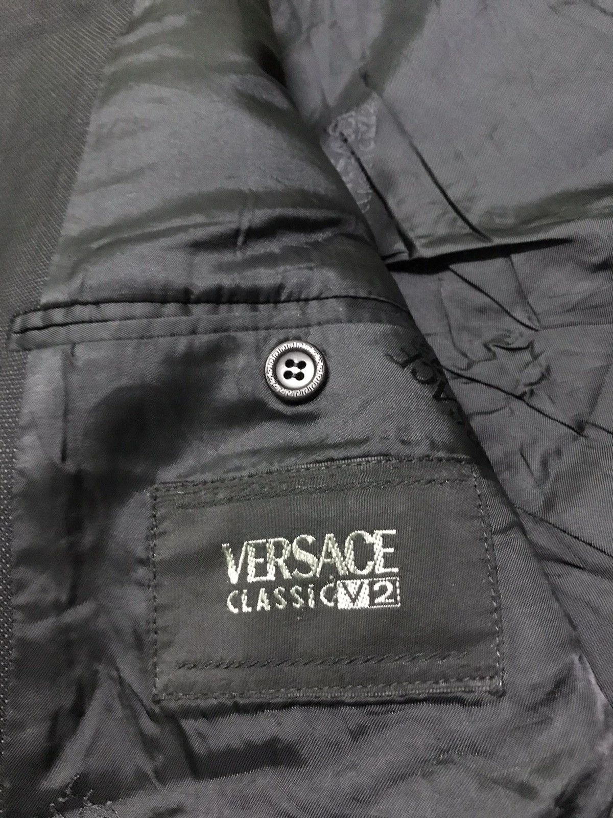 Versace Versace black coat Size US M / EU 48-50 / 2 - 5 Thumbnail