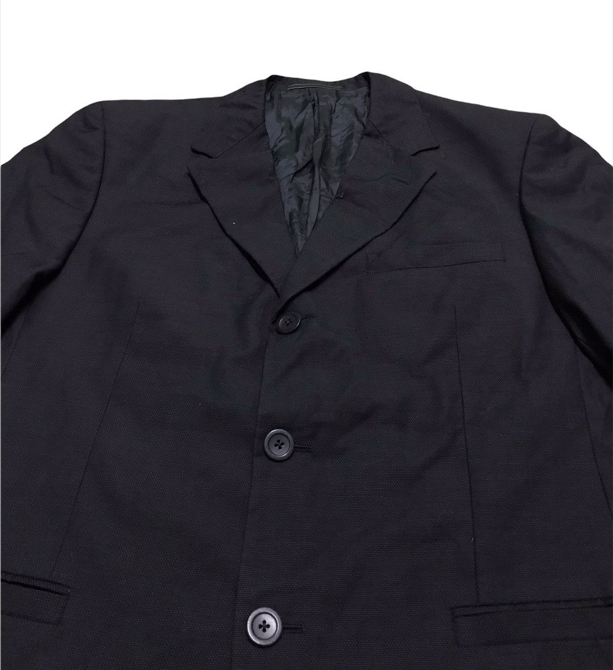 Versace Versace black coat Size US M / EU 48-50 / 2 - 2 Thumbnail
