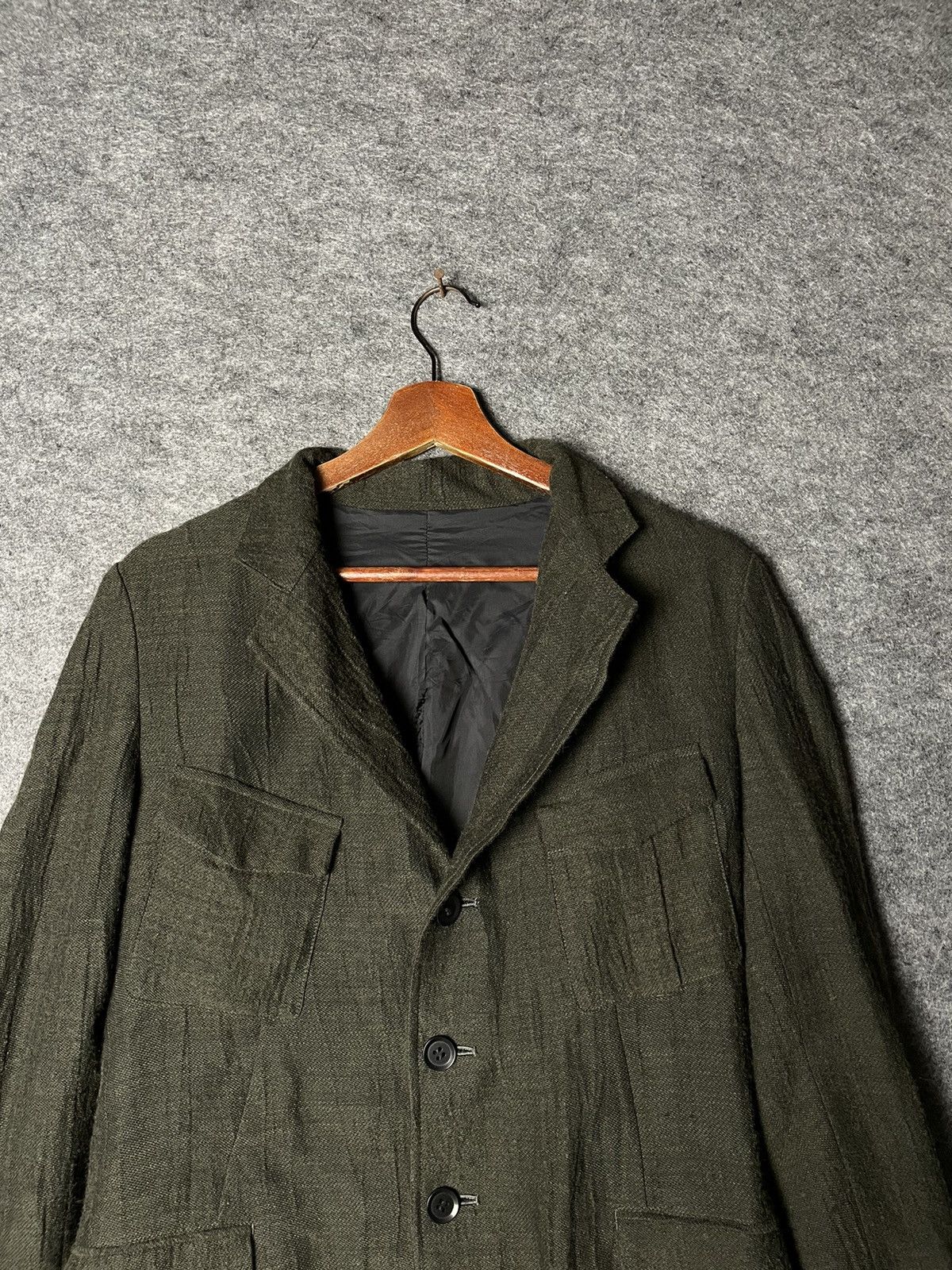 Yohji Yamamoto YS YOHJI YAMAMOTO BLACK JACKET Size US M / EU 48-50 / 2 - 2 Thumbnail