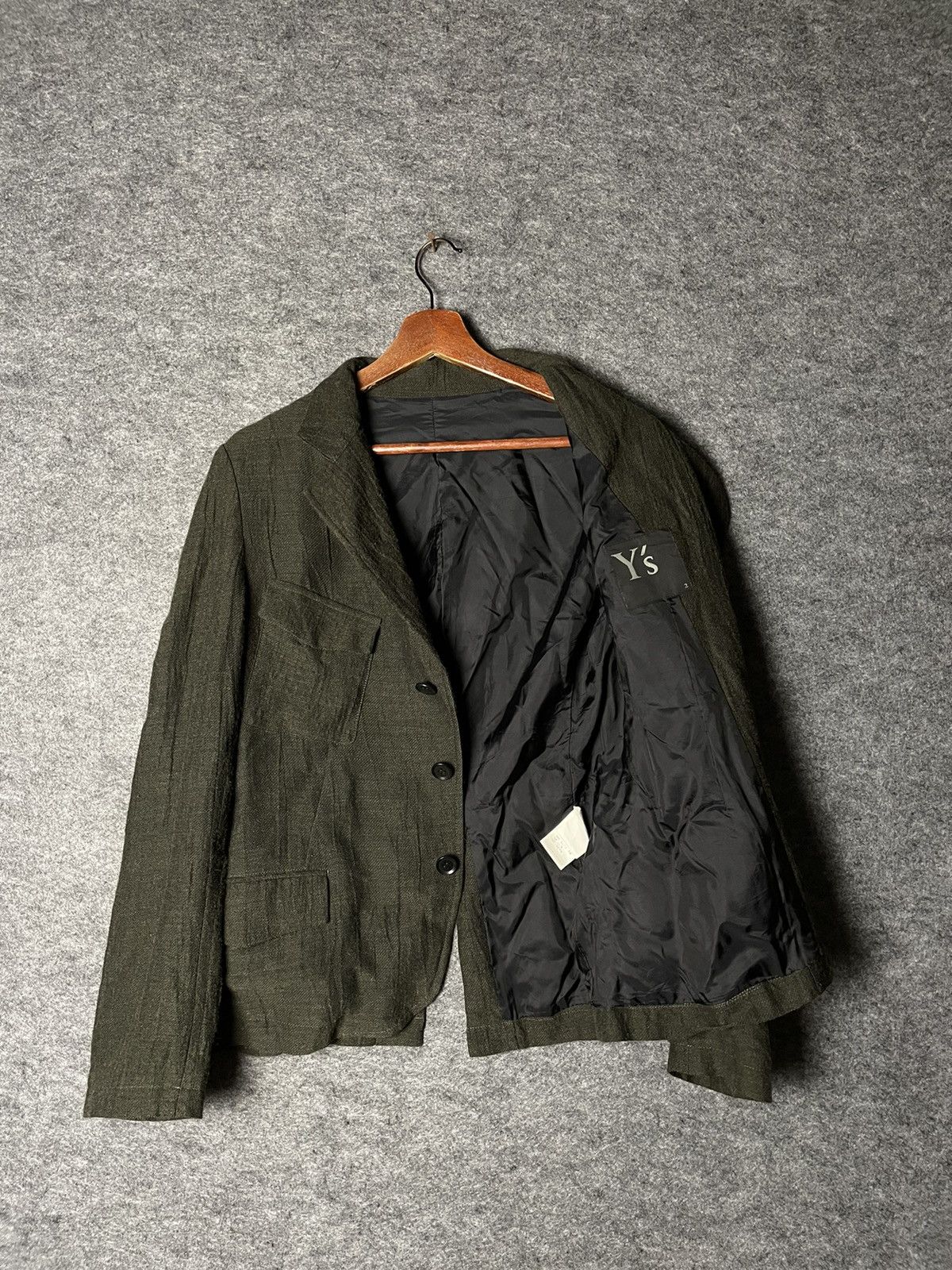 Yohji Yamamoto YS YOHJI YAMAMOTO BLACK JACKET Size US M / EU 48-50 / 2 - 5 Thumbnail
