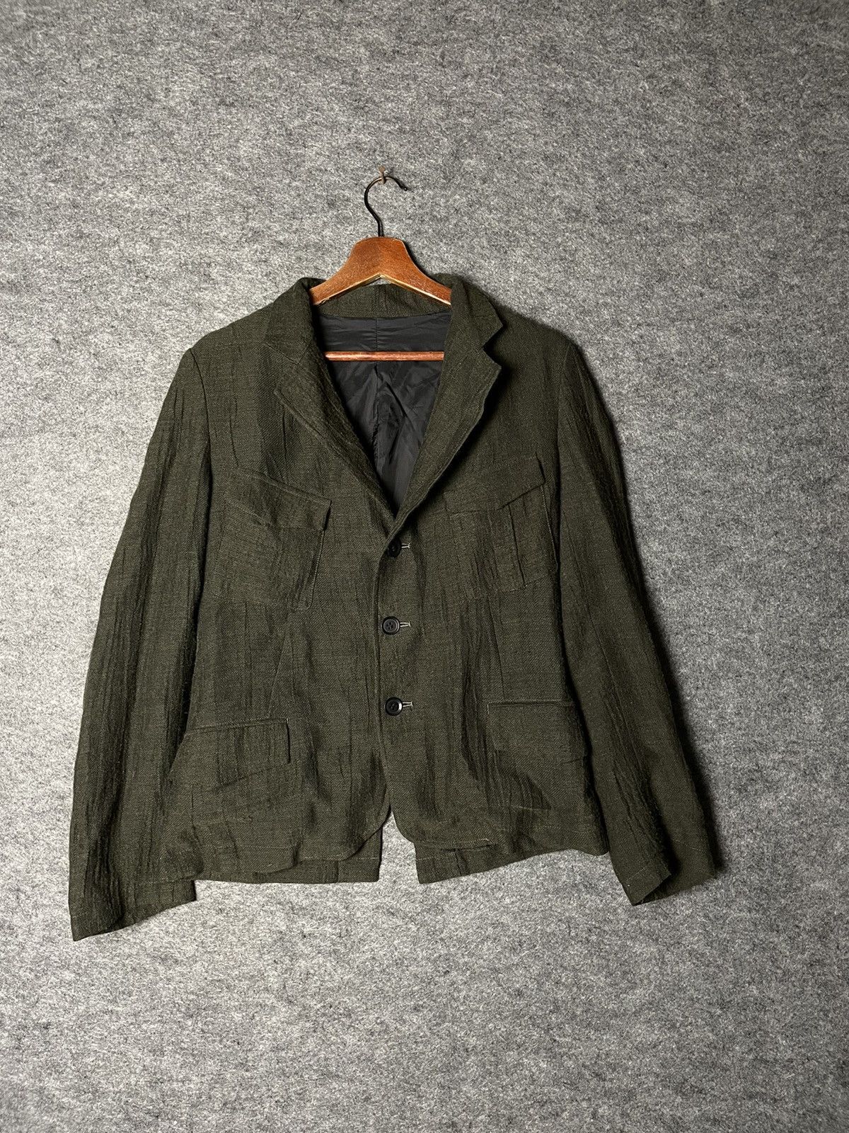 Yohji Yamamoto YS YOHJI YAMAMOTO BLACK JACKET Size US M / EU 48-50 / 2 - 1 Thumbnail