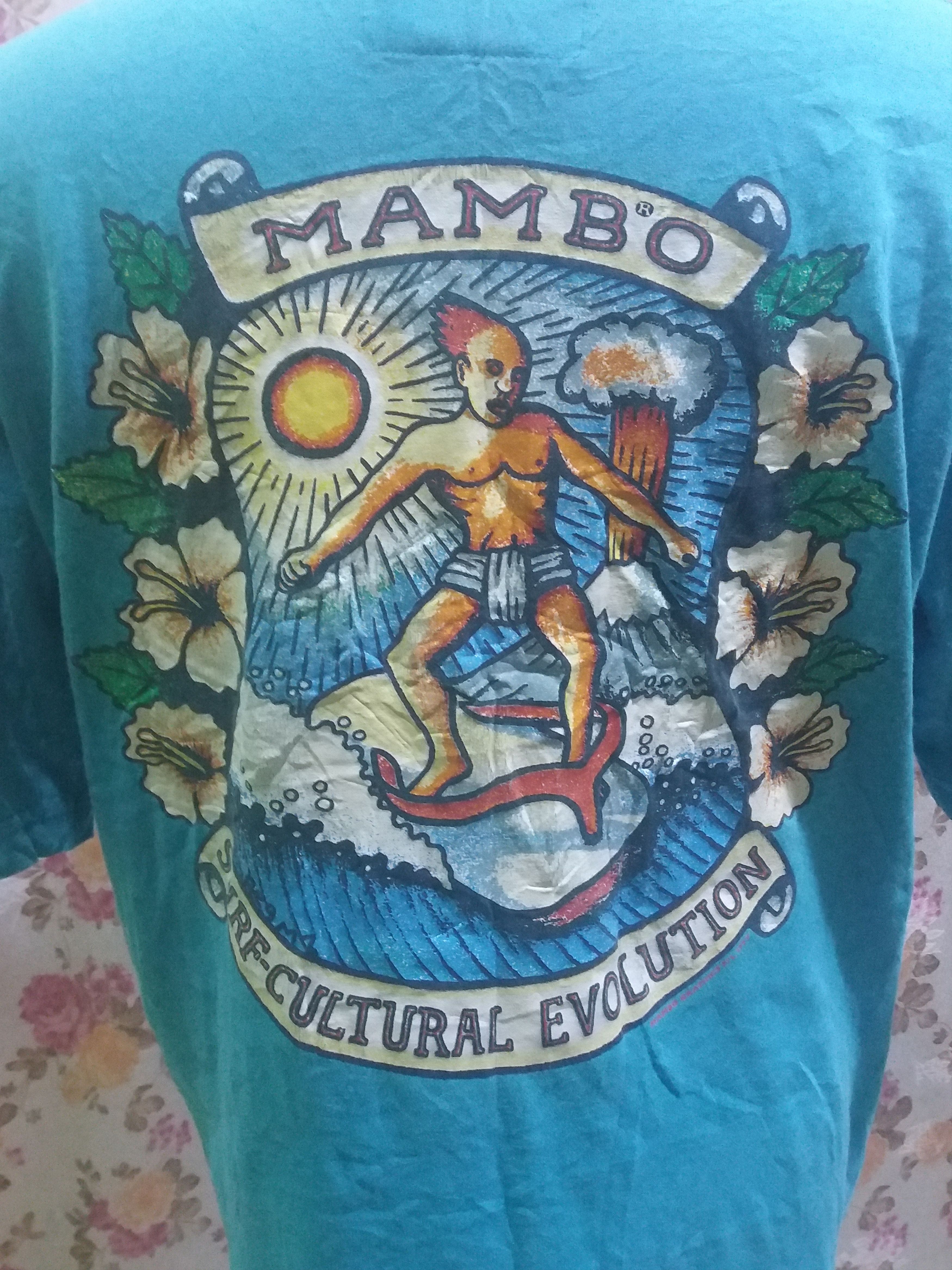 90s mambo surf board culture vintage shirt