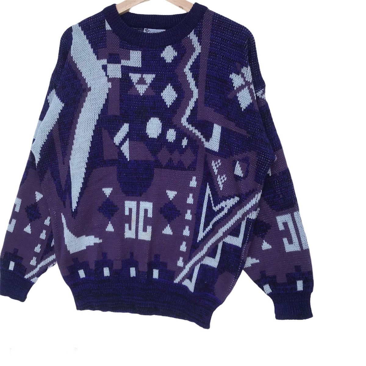 Aran Isles Knitwear × Coogi × Japanese Brand Rock Canyon motive coogi baroque multicolor knitwear Size US L / EU 52-54 / 3 - 3 Thumbnail