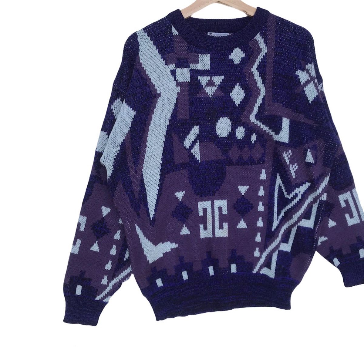 Aran Isles Knitwear × Coogi × Japanese Brand Rock Canyon motive coogi baroque multicolor knitwear Size US L / EU 52-54 / 3 - 2 Thumbnail