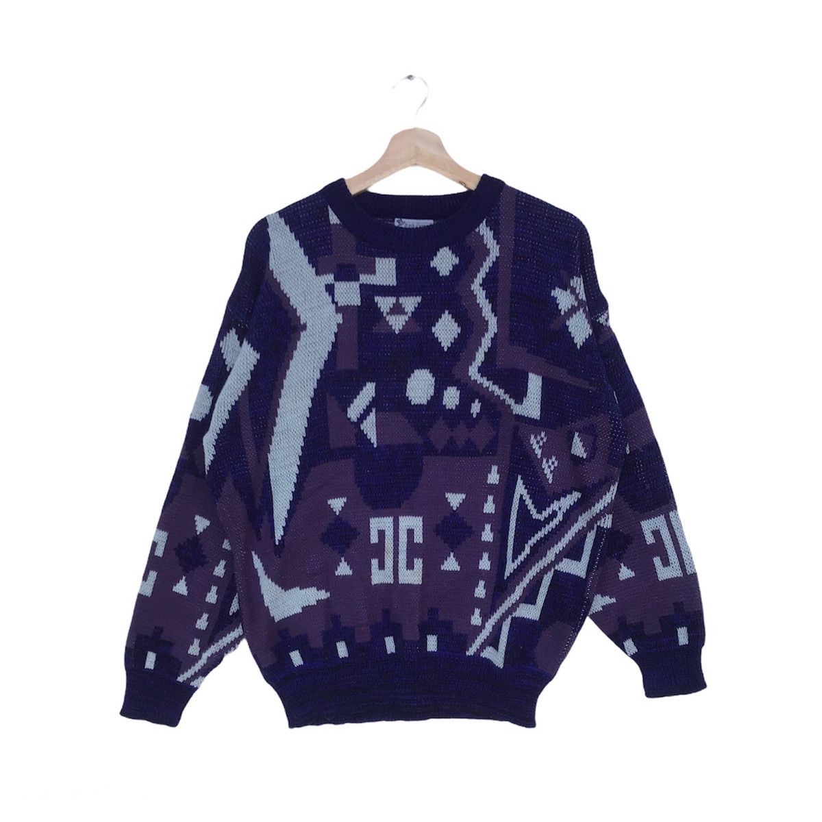Aran Isles Knitwear × Coogi × Japanese Brand Rock Canyon motive coogi baroque multicolor knitwear Size US L / EU 52-54 / 3 - 1 Thumbnail