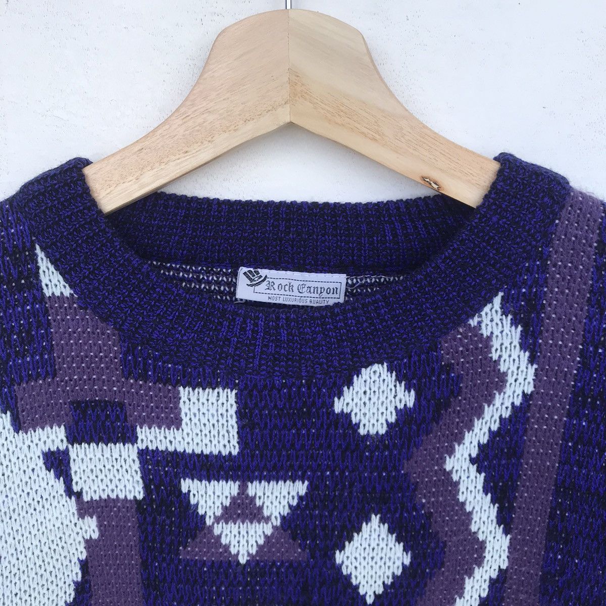 Aran Isles Knitwear × Coogi × Japanese Brand Rock Canyon motive coogi baroque multicolor knitwear Size US L / EU 52-54 / 3 - 6 Thumbnail