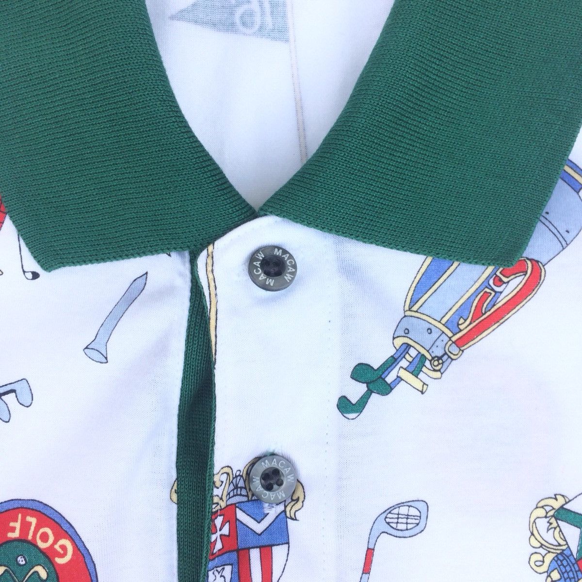 Japanese Brand × Vintage Vintage 90s Polo Shirt full image Size US M / EU 48-50 / 2 - 4 Thumbnail