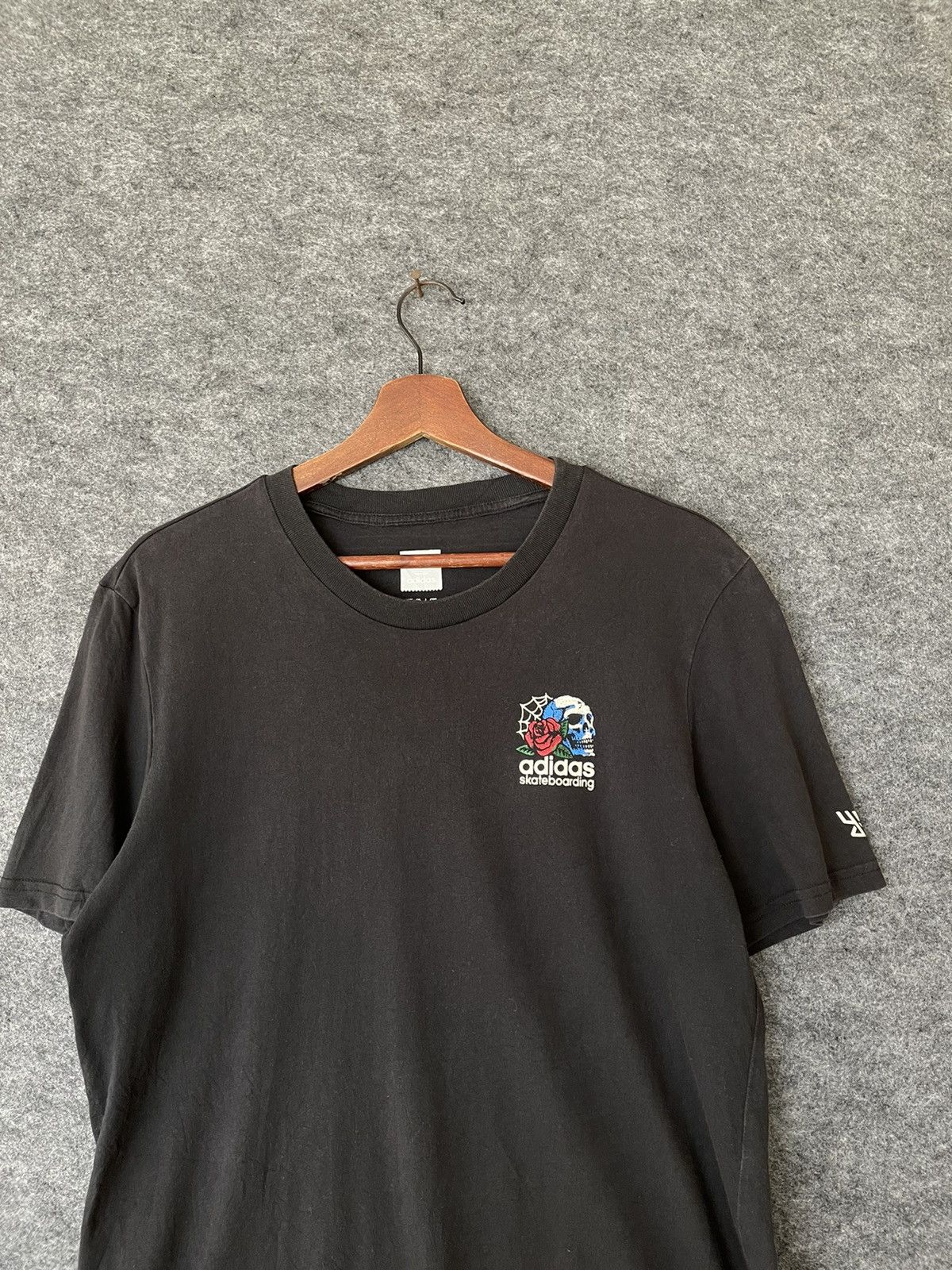 Adidas ADIDAS SKATEBOARD BLACK TEE Size US M / EU 48-50 / 2 - 4 Thumbnail