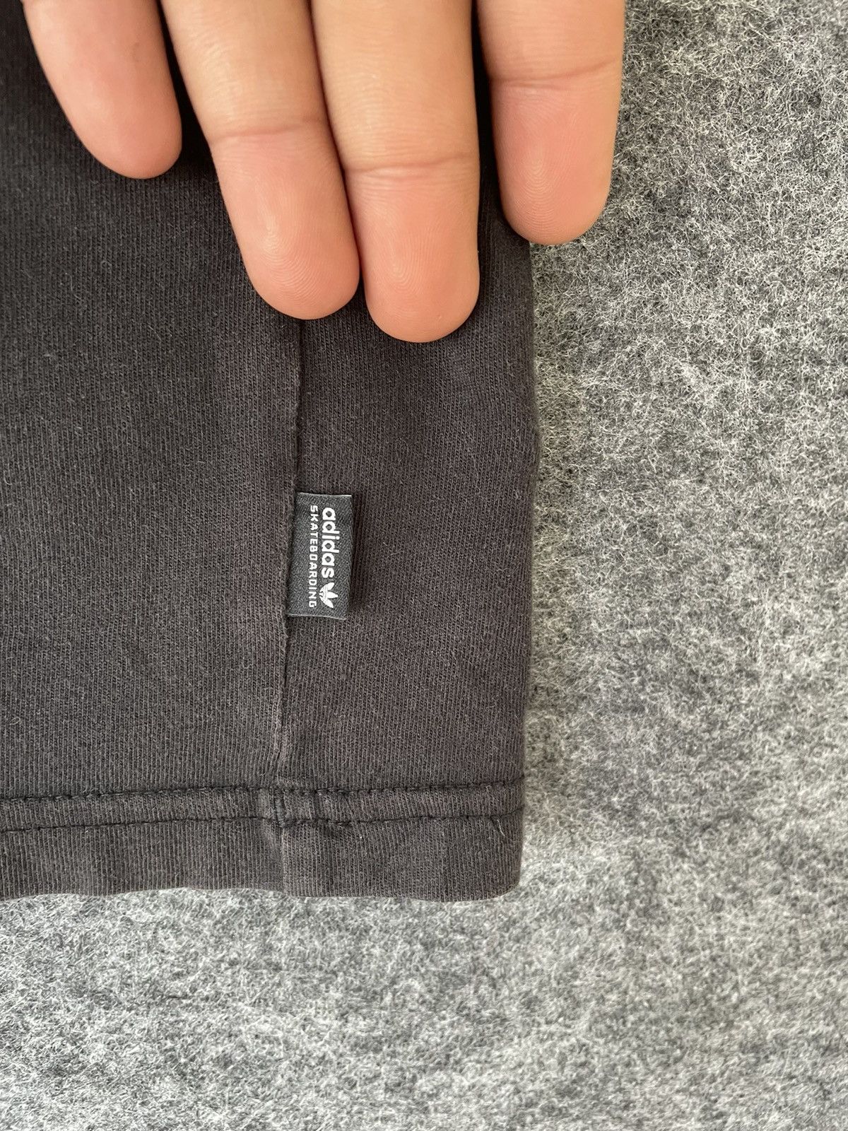 Adidas ADIDAS SKATEBOARD BLACK TEE Size US M / EU 48-50 / 2 - 6 Thumbnail