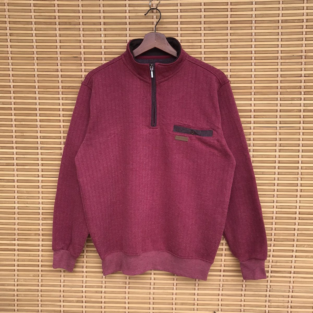 Designer × Japanese Brand Claudio Valentino Halfzipper singlepocket jumper sweatshirt Size US M / EU 48-50 / 2 - 2 Thumbnail