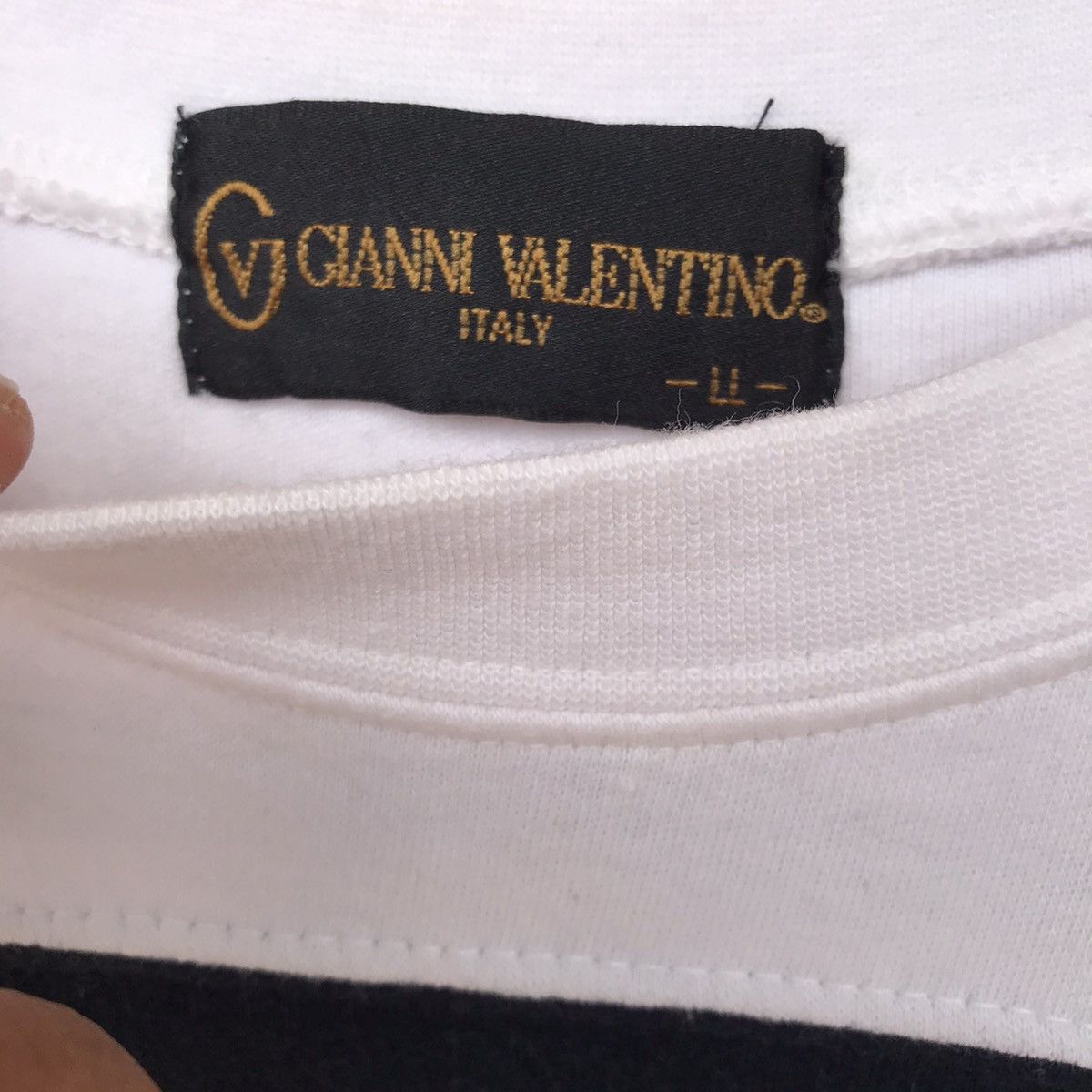 Designer × Gianni Valentino Rare Valentino Multicolor big spell out embroidered Size US XL / EU 56 / 4 - 6 Thumbnail