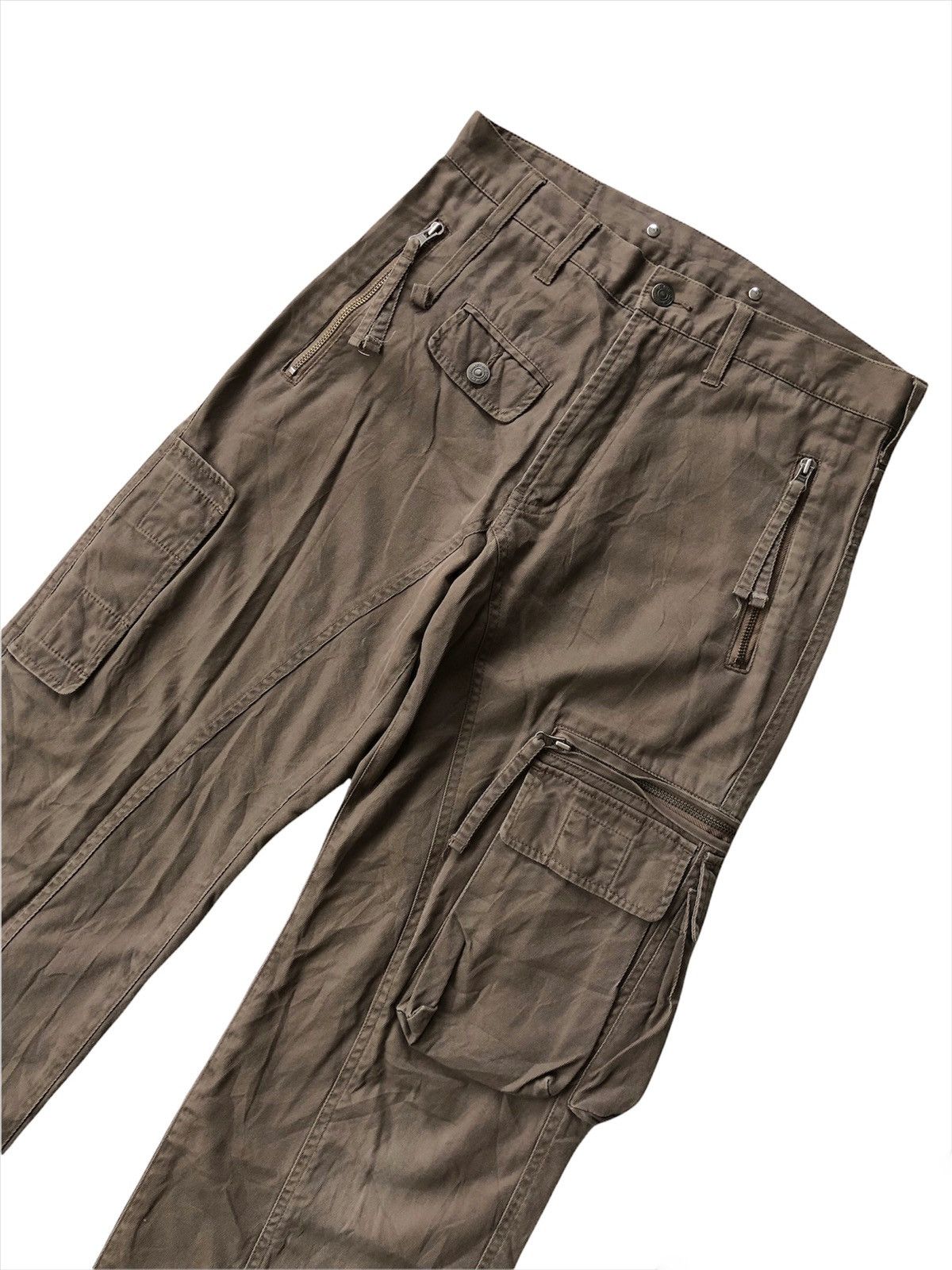 PPFM 1990s PPFM 🇯🇵 Multi Pockets Baggy Tactical Parachute Pants Size US 31 - 2 Thumbnail
