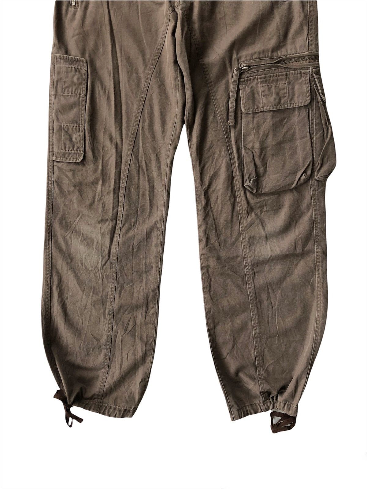 PPFM 1990s PPFM 🇯🇵 Multi Pockets Baggy Tactical Parachute Pants Size US 31 - 3 Thumbnail