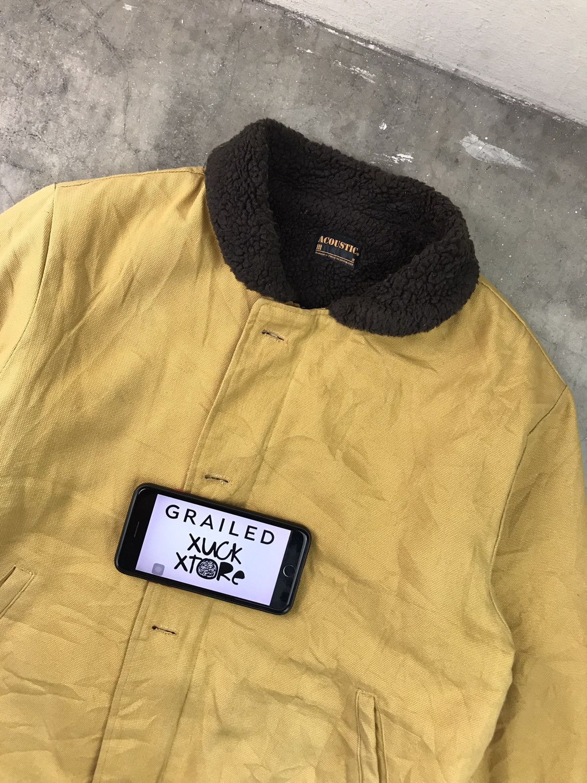 Japanese Brand SUN FADED ACOUSTIC WORKWEAR SIMILAR CARHARTT Size US M / EU 48-50 / 2 - 24 Thumbnail