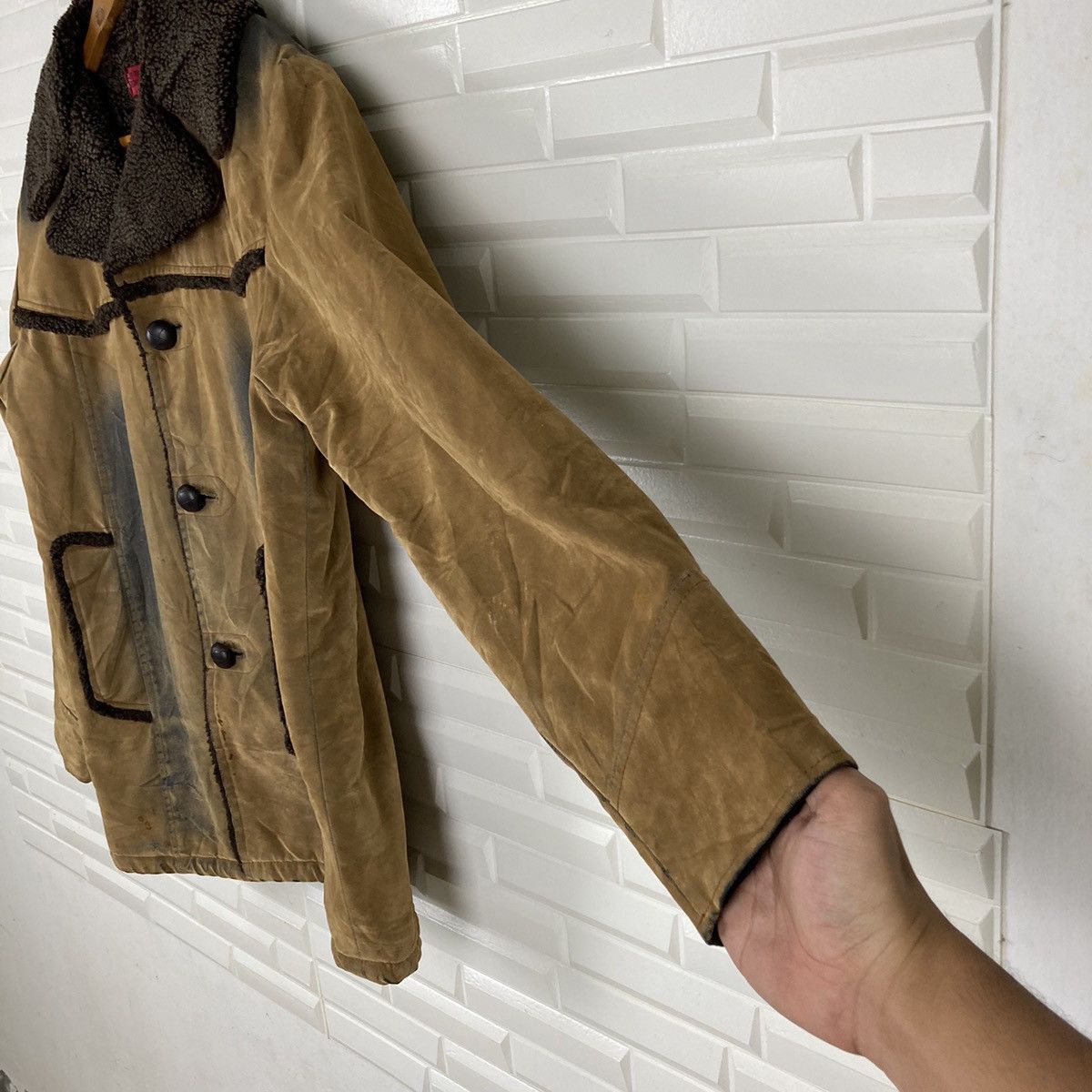 Levi's Levi's Base Cloth Flocky Pile Jacket Size US M / EU 48-50 / 2 - 8 Thumbnail