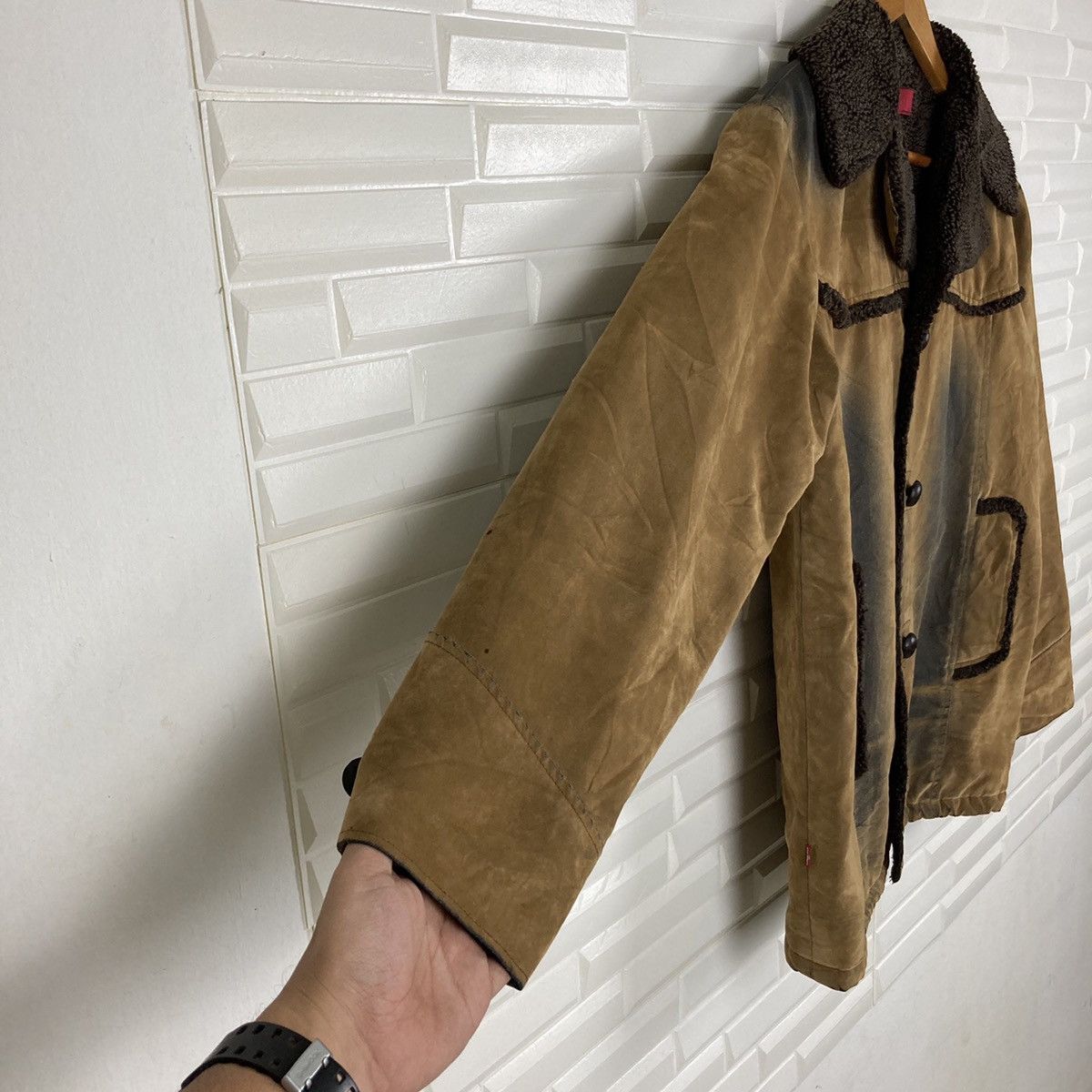Levi's Levi's Base Cloth Flocky Pile Jacket Size US M / EU 48-50 / 2 - 7 Thumbnail