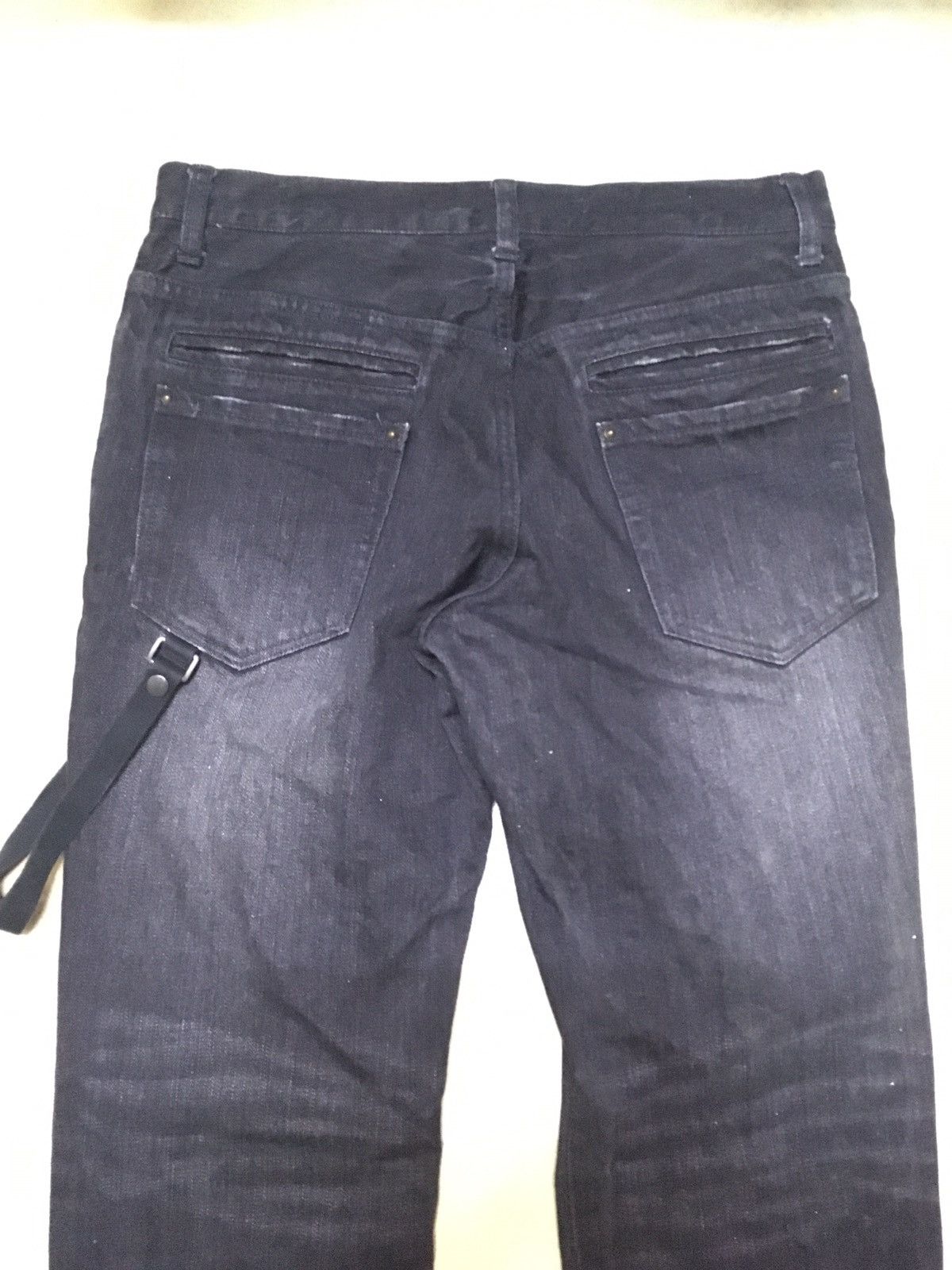 Tete Homme Tete Homme Issey Miyake Bondage Denim Jeans Size US 32 / EU 48 - 8 Thumbnail