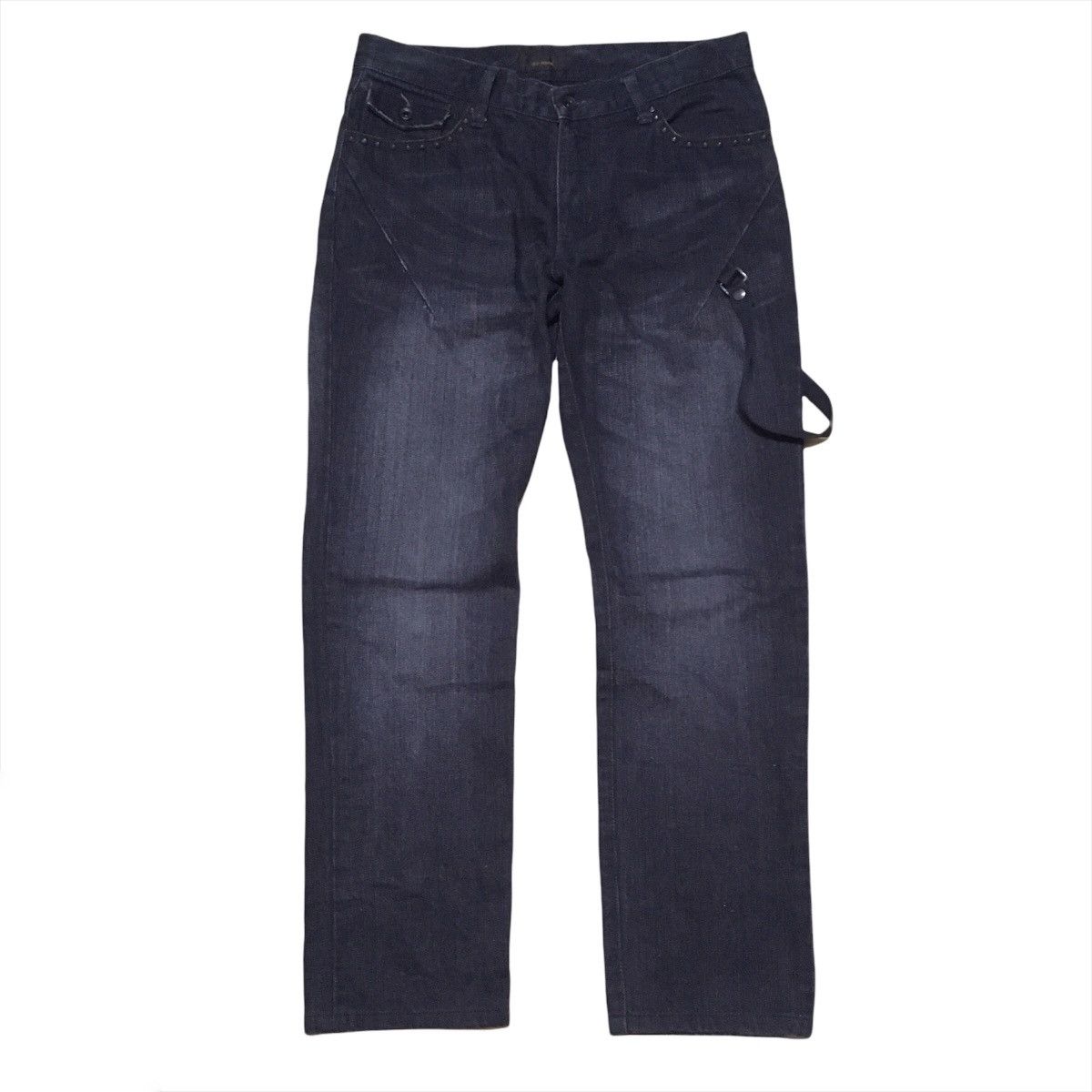 Tete Homme Tete Homme Issey Miyake Bondage Denim Jeans Size US 32 / EU 48 - 1 Thumbnail