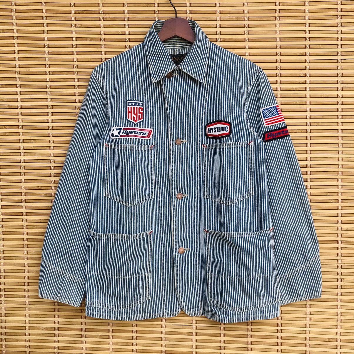 Hysteric Glamour Rare Hysteric glamour x Kinky USA patches hickory chore jkt Size US M / EU 48-50 / 2 - 3 Thumbnail