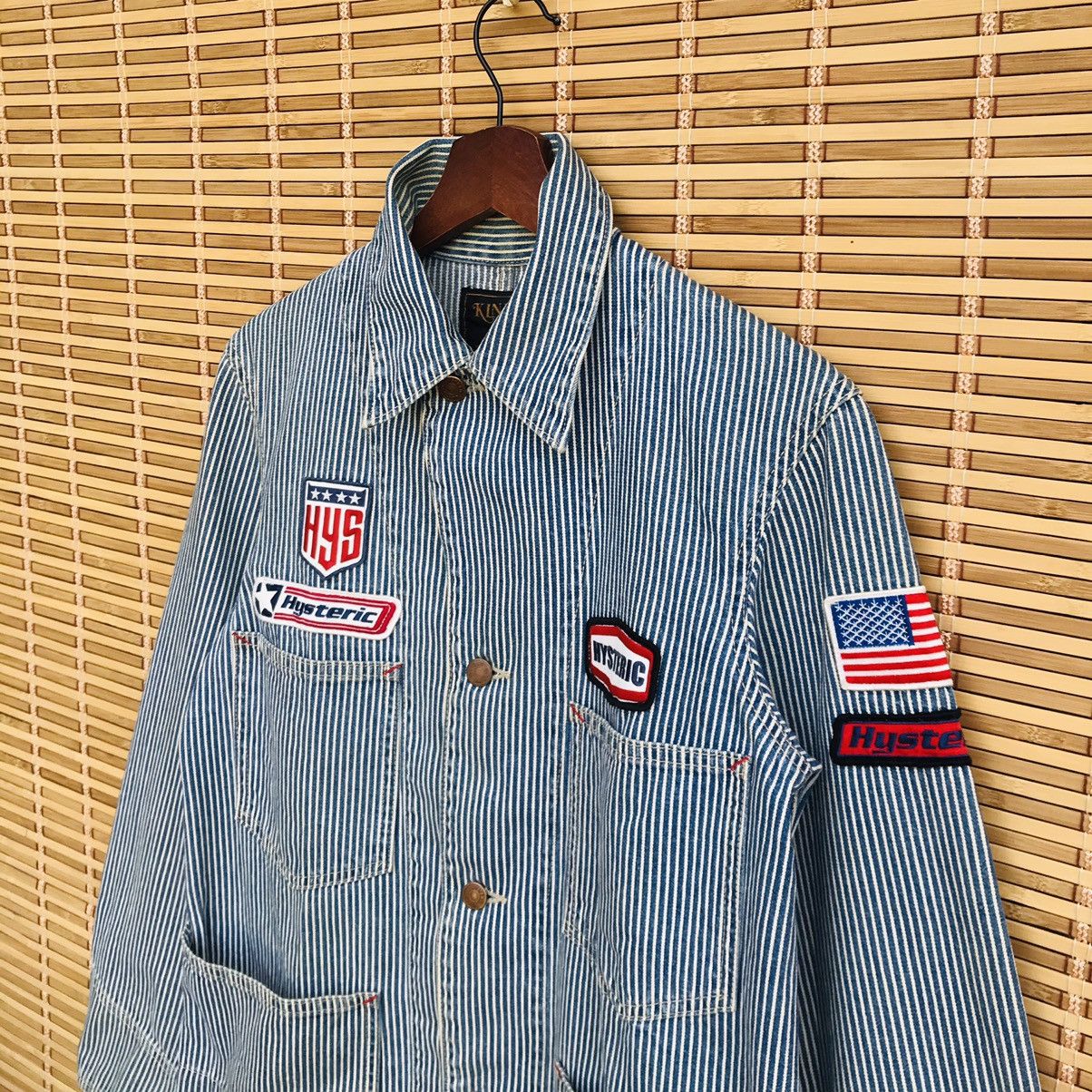Hysteric Glamour Rare Hysteric glamour x Kinky USA patches hickory chore jkt Size US M / EU 48-50 / 2 - 1 Thumbnail