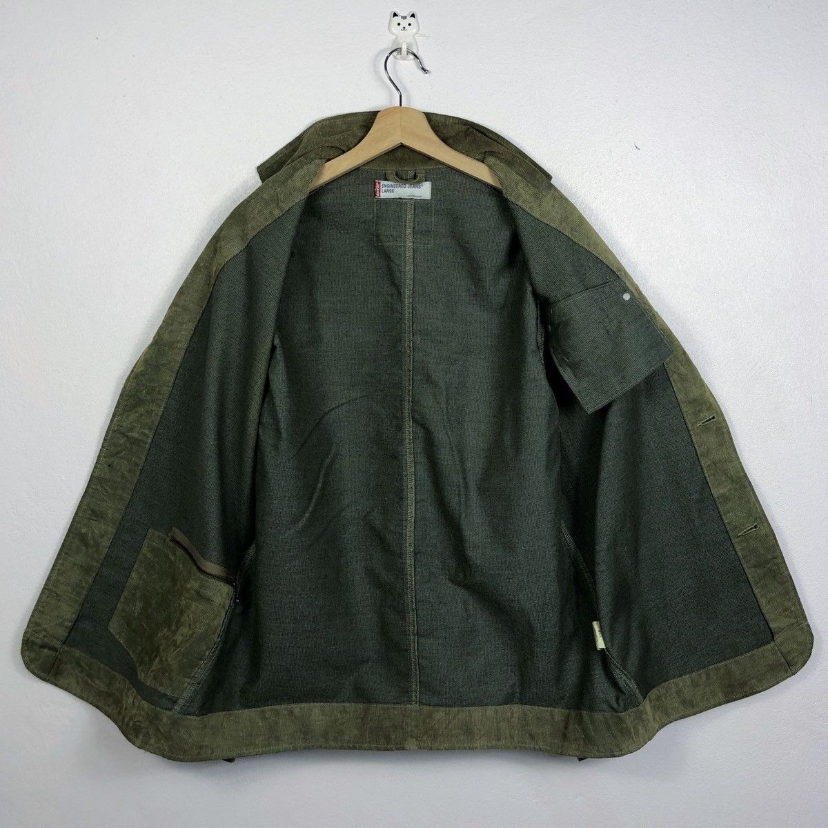 Levi's Rare Levi’s Engineered Jeans Button Corduroy Jacket Size US L / EU 52-54 / 3 - 8 Thumbnail