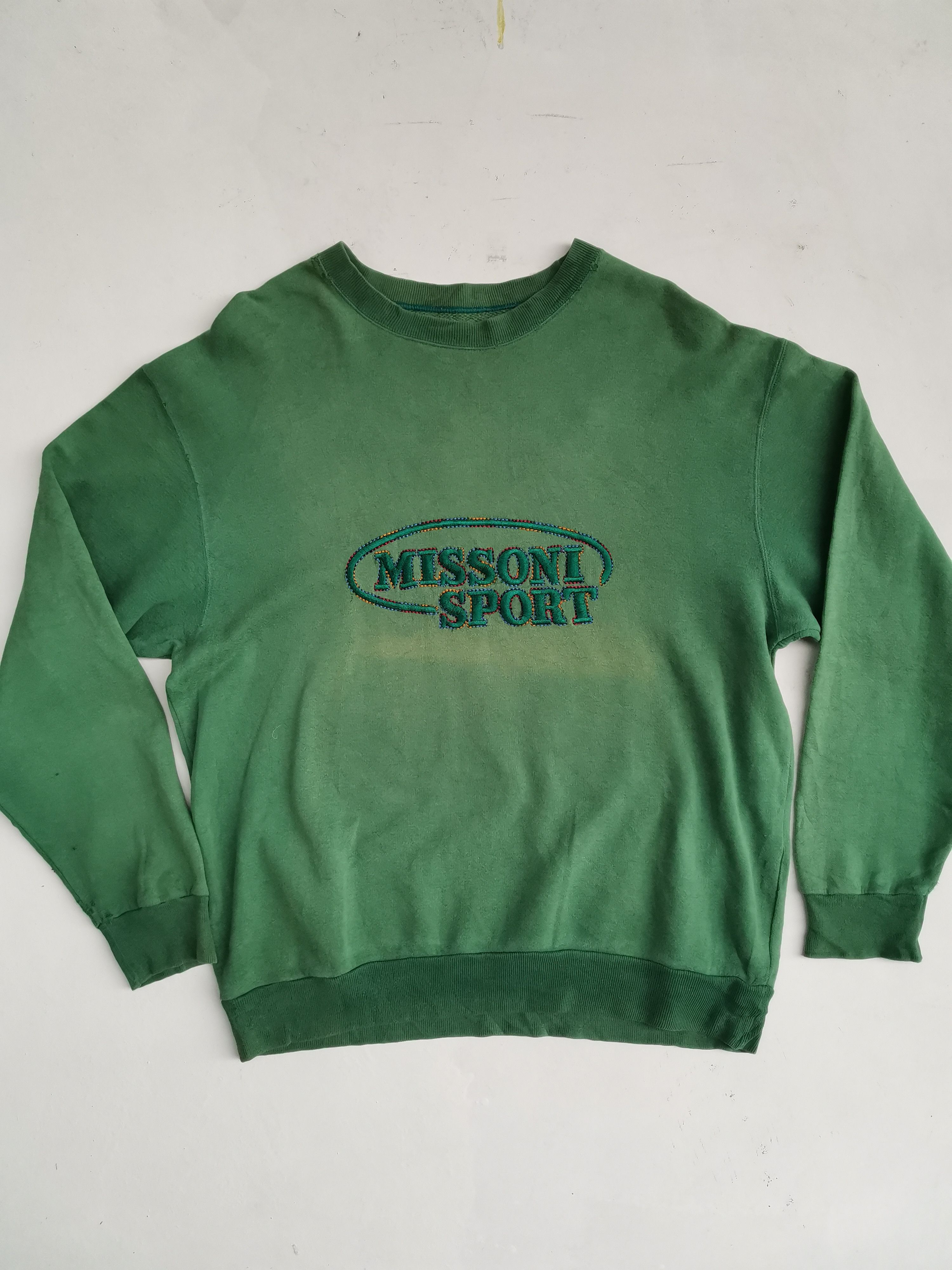 Other Missoni Sport Embroidered Big Logo Sweatshirt Size US M / EU 48-50 / 2 - 1 Thumbnail