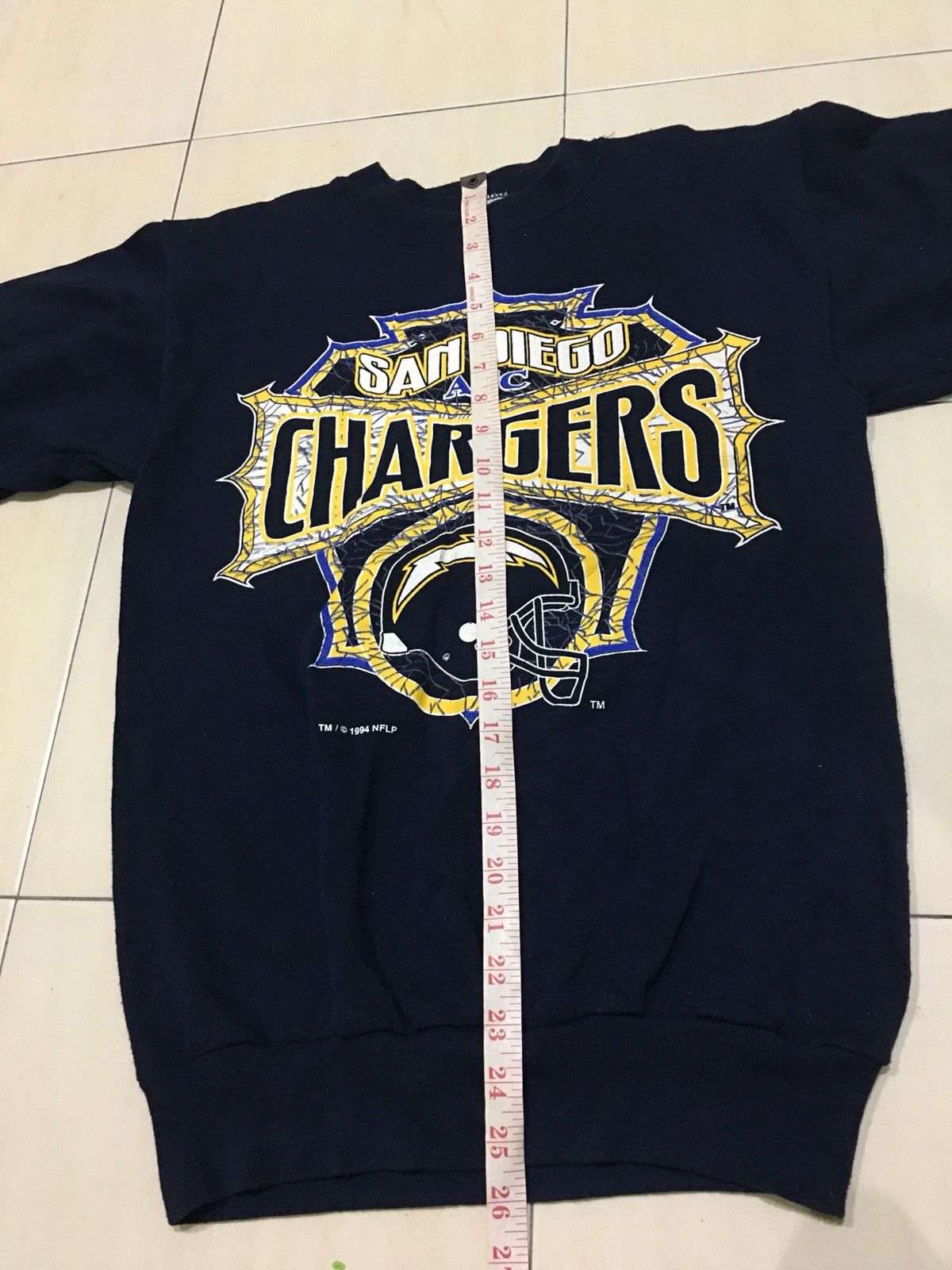 NBA Vintage NFLP AFC Champions San Diego Chargers SWEATSHIRT Size US M / EU 48-50 / 2 - 7 Thumbnail