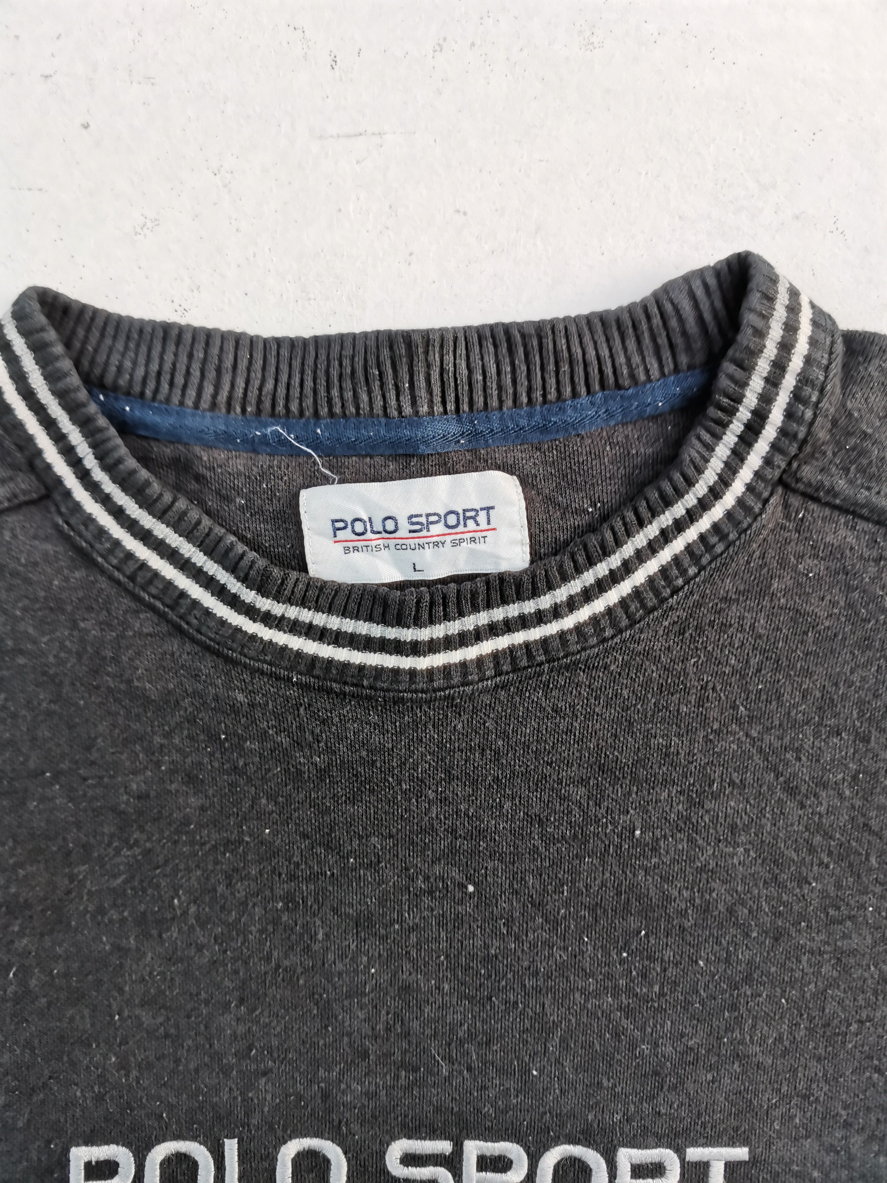 Vintage Vintage Polo Sport British Country Spirit Sweatshirt Size US L / EU 52-54 / 3 - 5 Thumbnail