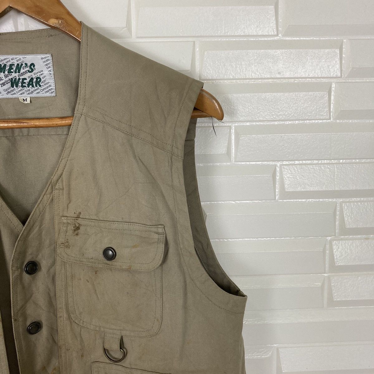 Japanese Brand Japanese Snap Button Up Multipocket vest Size US M / EU 48-50 / 2 - 3 Thumbnail