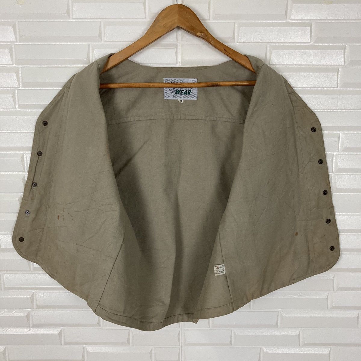 Japanese Brand Japanese Snap Button Up Multipocket vest Size US M / EU 48-50 / 2 - 9 Thumbnail