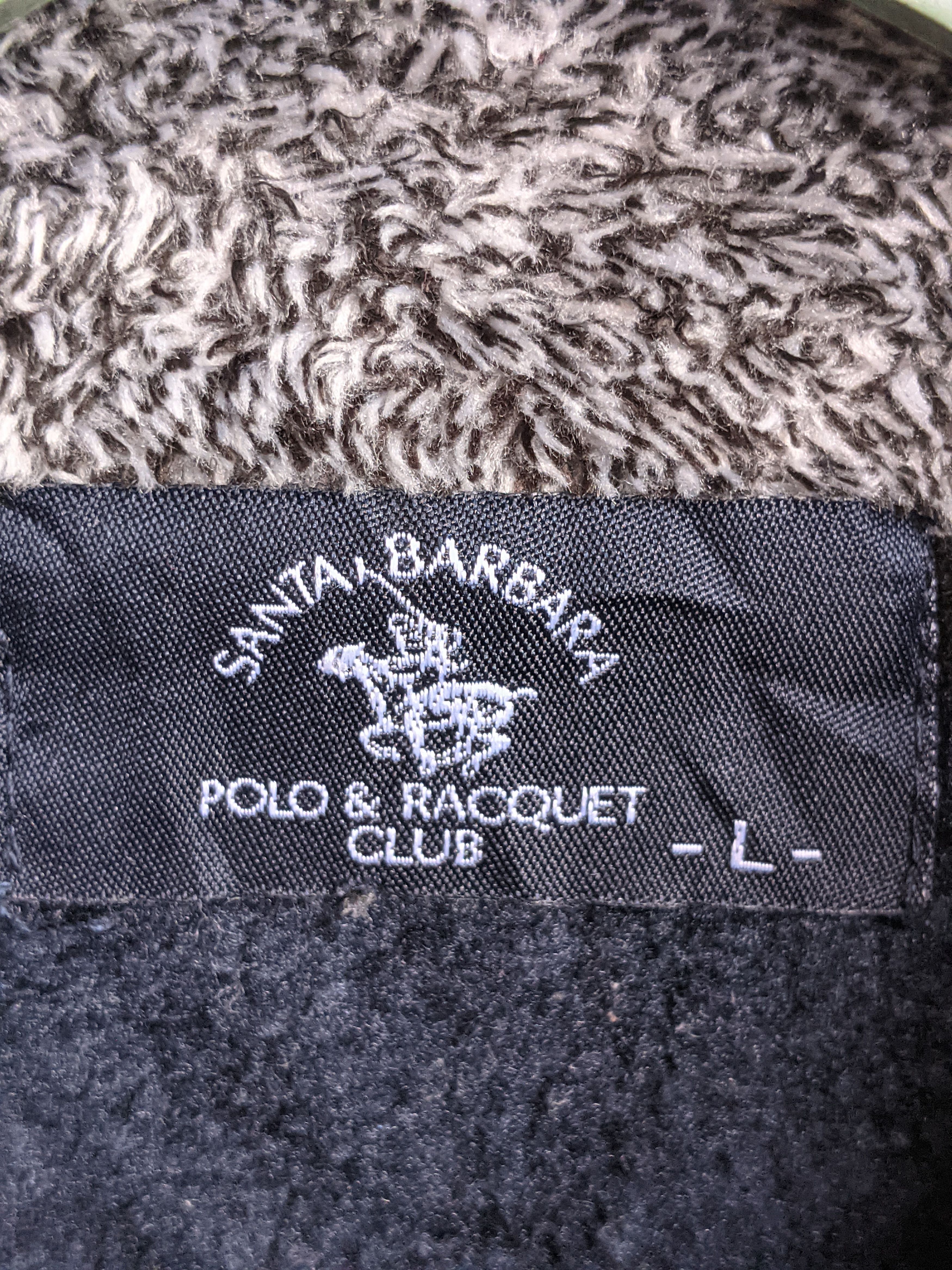 U.S. Polo Assn. × Vintage Vintage Santa Barbara Polo & Racquet Club Half Zip Sweater Size US L / EU 52-54 / 3 - 5 Thumbnail
