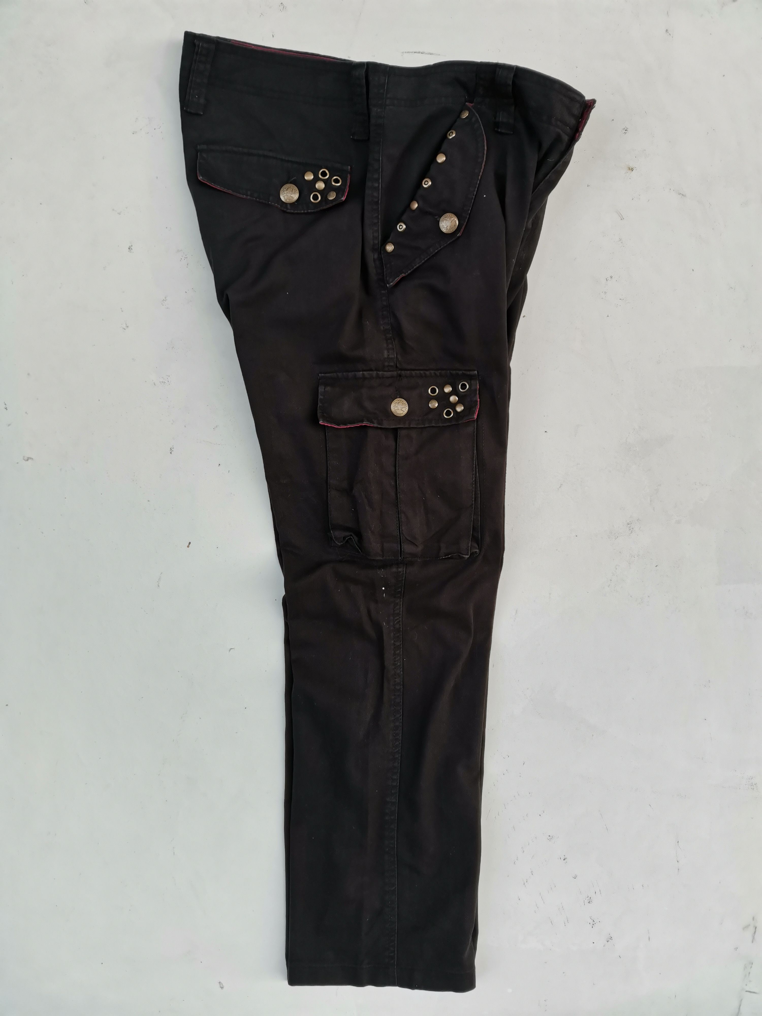 Japanese Brand Rare Rush Hour Tactical Cargo Multipocket Pants Size US 32 / EU 48 - 4 Thumbnail
