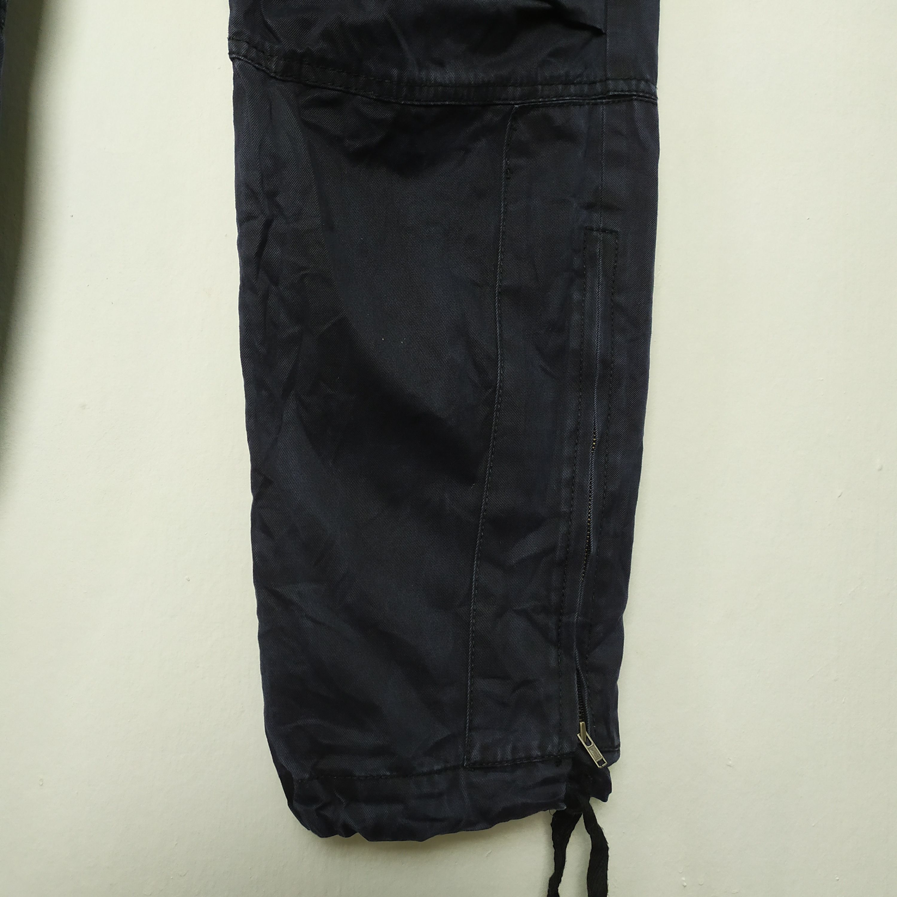 Japanese Brand W30 VINTAGE JNBY BONDAGE CARGO PANTS ZIPPER OPEN LEG Size US 30 / EU 46 - 13 Thumbnail