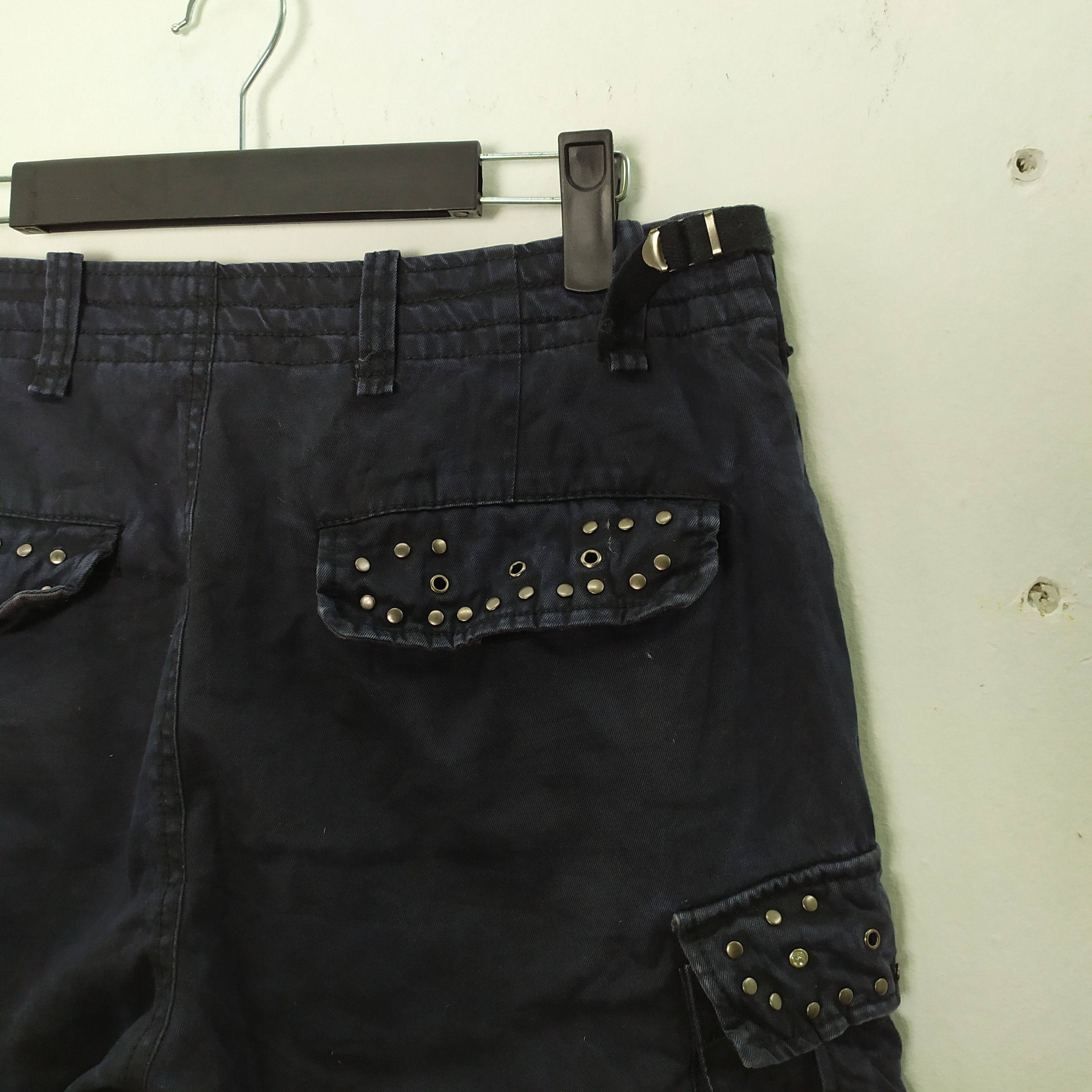 Japanese Brand W30 VINTAGE JNBY BONDAGE CARGO PANTS ZIPPER OPEN LEG Size US 30 / EU 46 - 3 Thumbnail