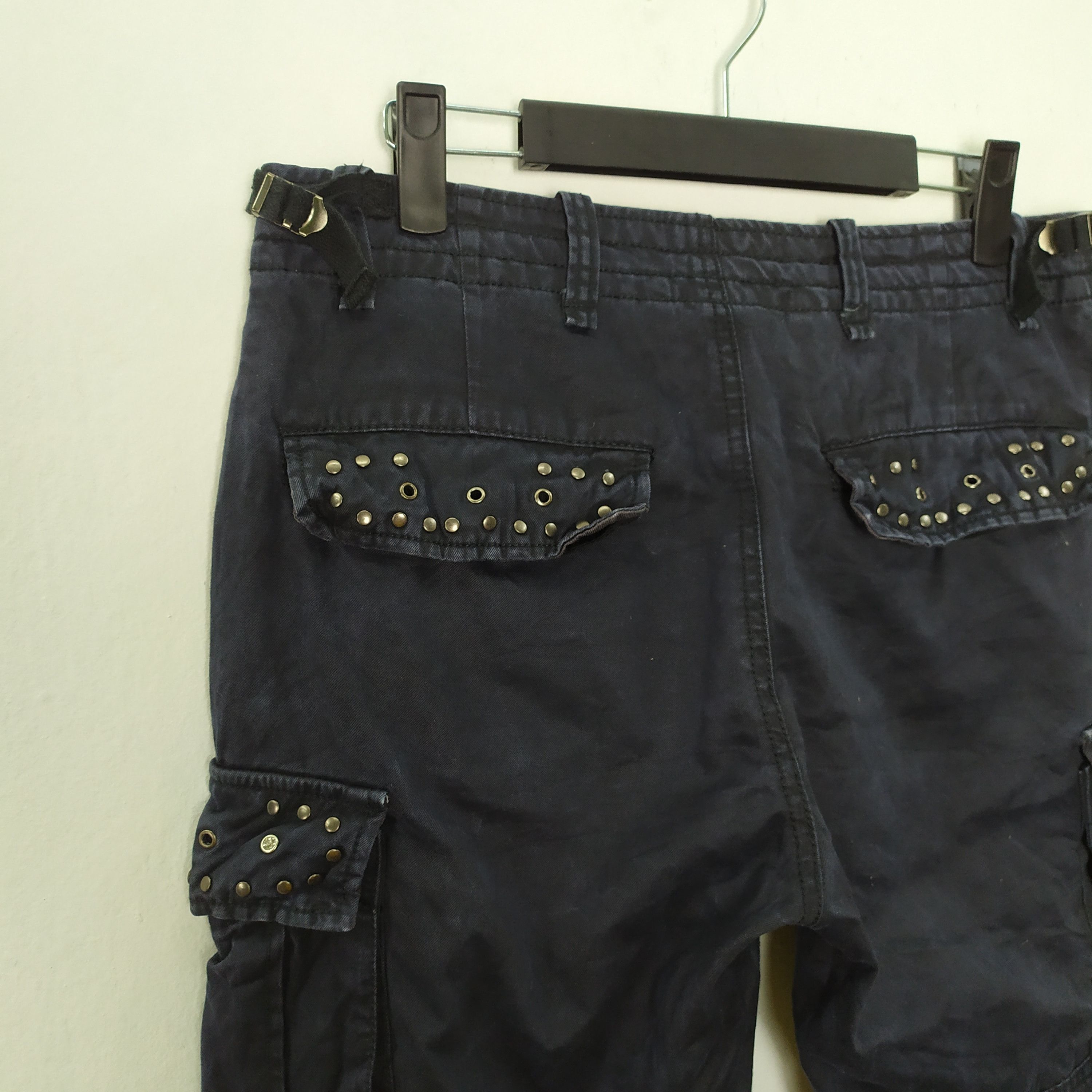 Japanese Brand W30 VINTAGE JNBY BONDAGE CARGO PANTS ZIPPER OPEN LEG Size US 30 / EU 46 - 2 Thumbnail