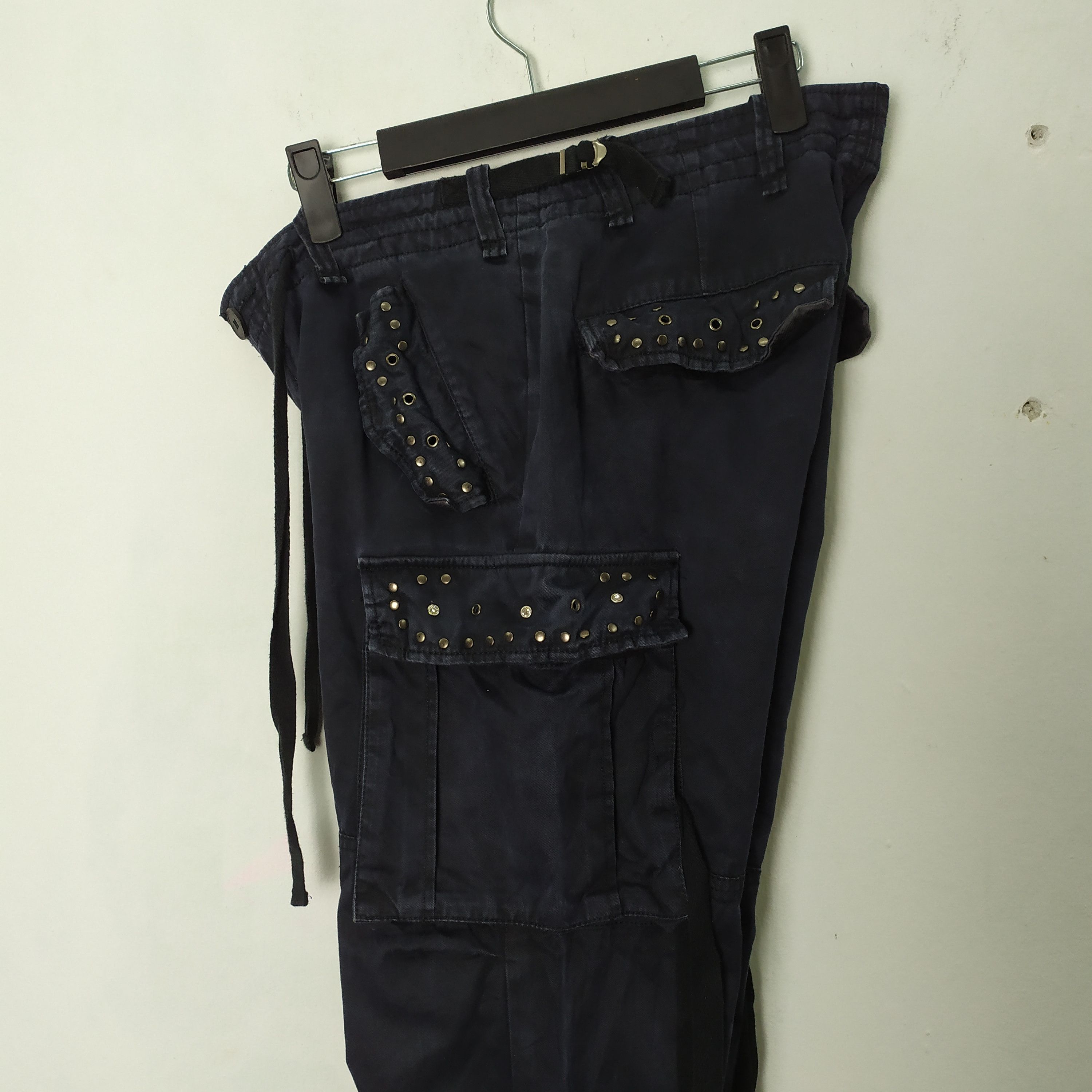 Japanese Brand W30 VINTAGE JNBY BONDAGE CARGO PANTS ZIPPER OPEN LEG Size US 30 / EU 46 - 17 Thumbnail